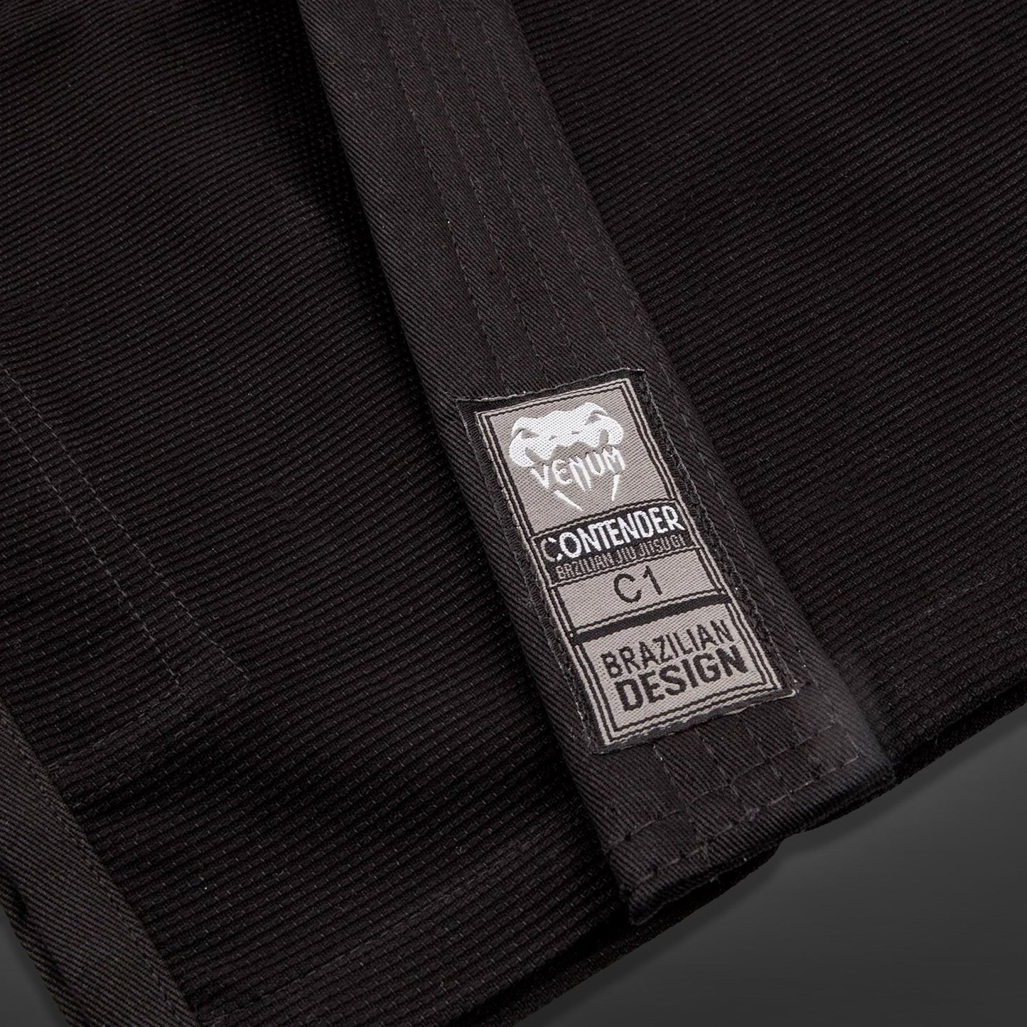 Venum Contender Kids Gi da BJJ (Completo di cintura bianca) - Nero