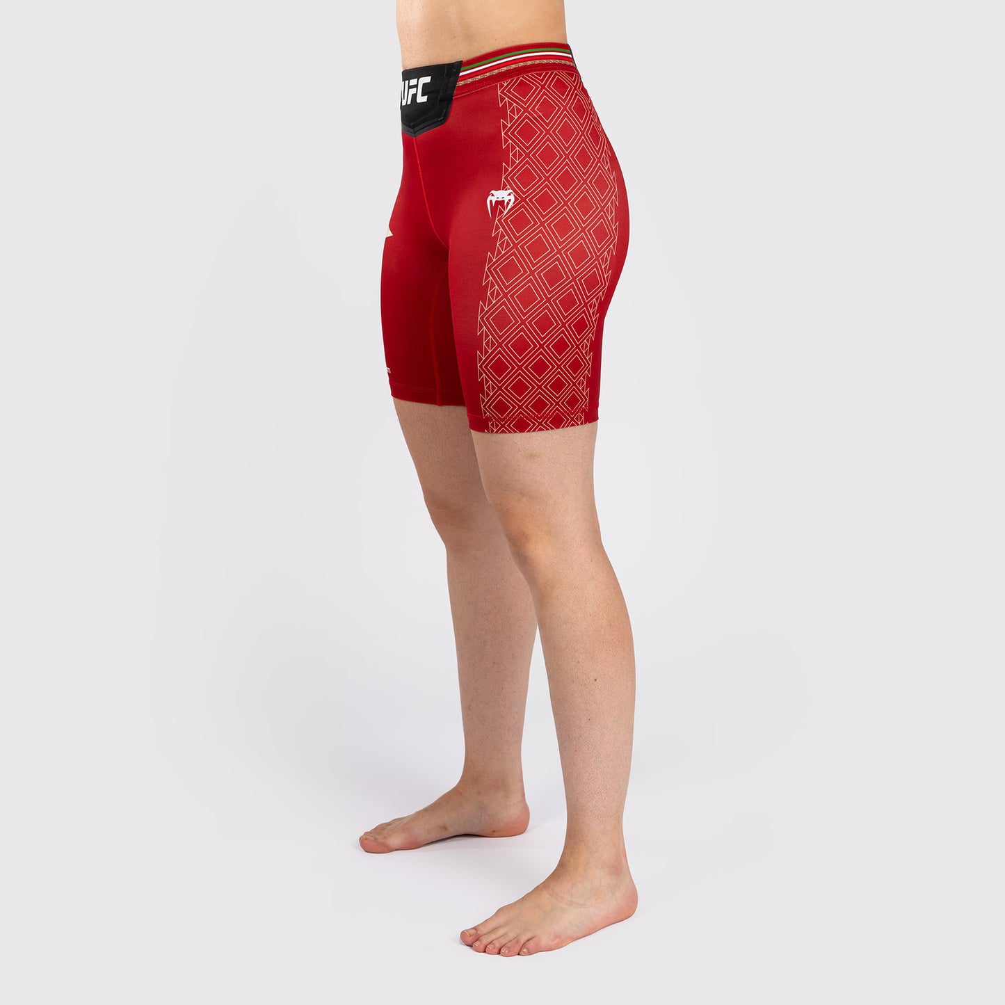 Noche UFC by Venum Authentic Fight Night Pantaloncini Vale Tudo da donna - Taglio lungo - Rosso