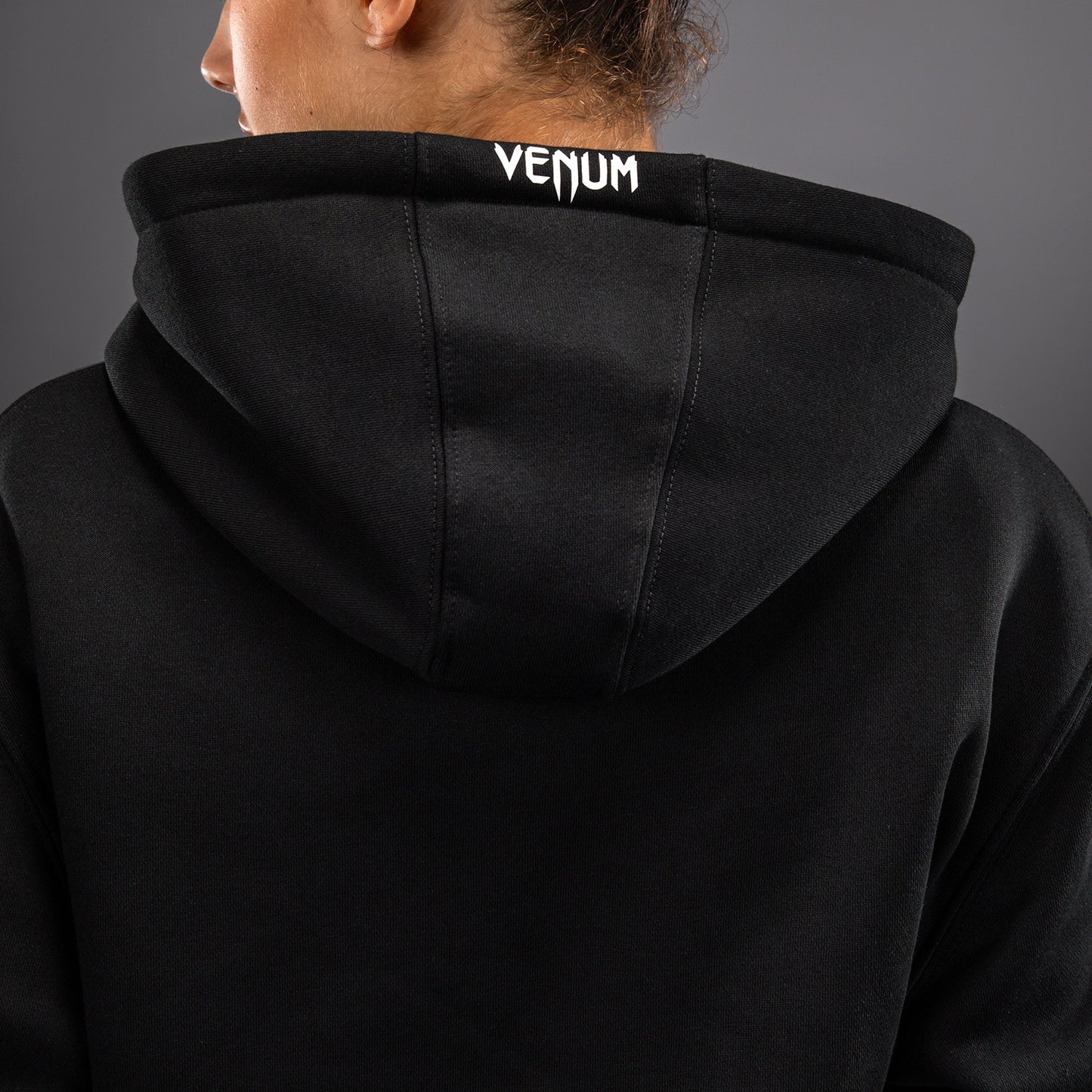 UFC Fusion by Venum Replica Felpa con Cappuccio per Donna - Nero