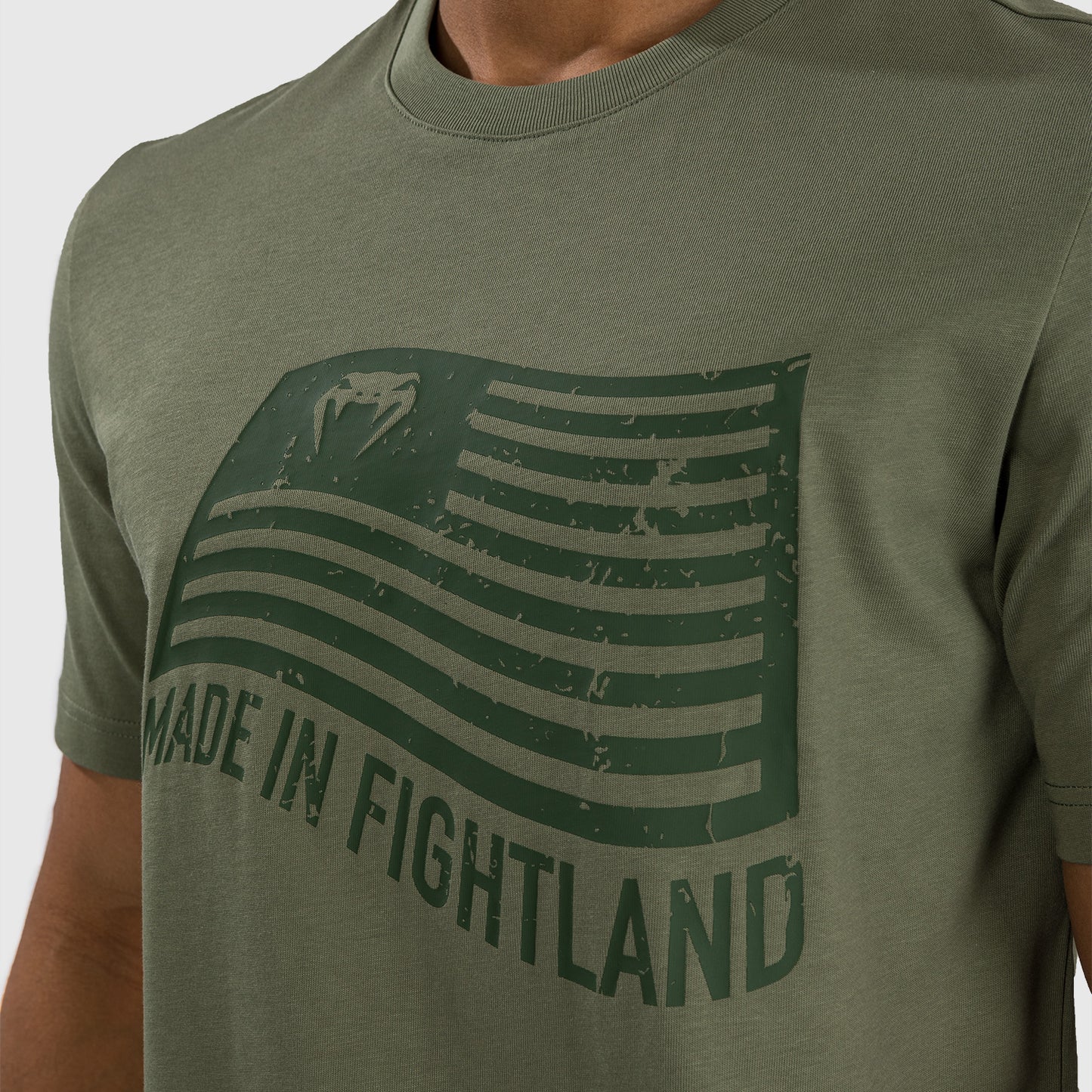 Venum Made in Fightland Maglietta - Khaki