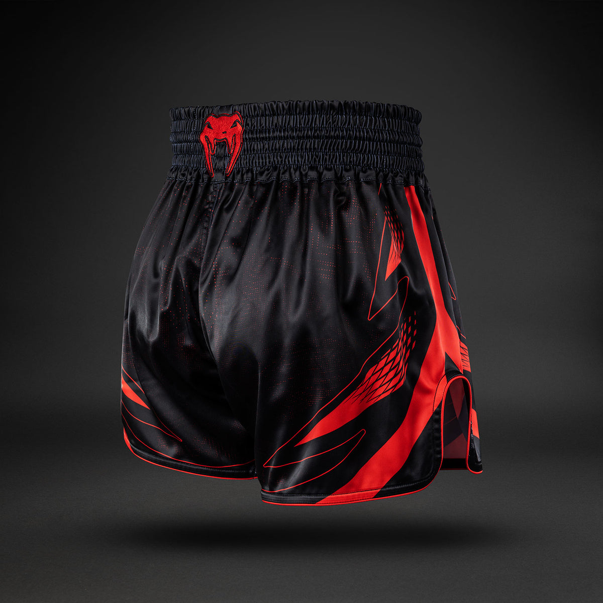 Venum Amazonia Reborn Pantaloncini da Muay Thai - Nero/Rosso