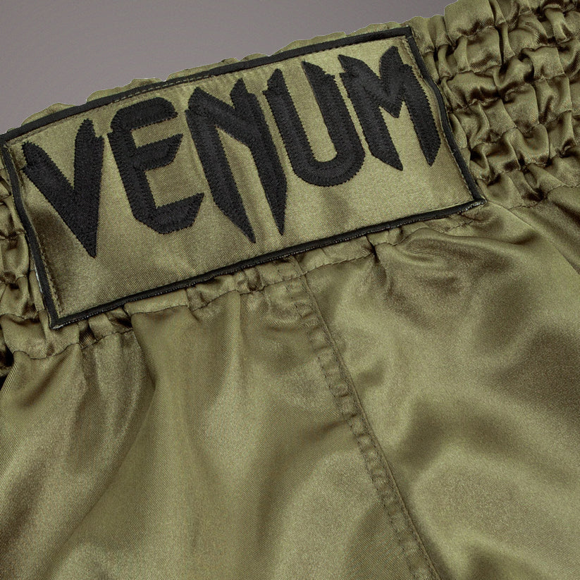 Venum Classic Pantaloncini da Muay Thai - Khaki/Nero