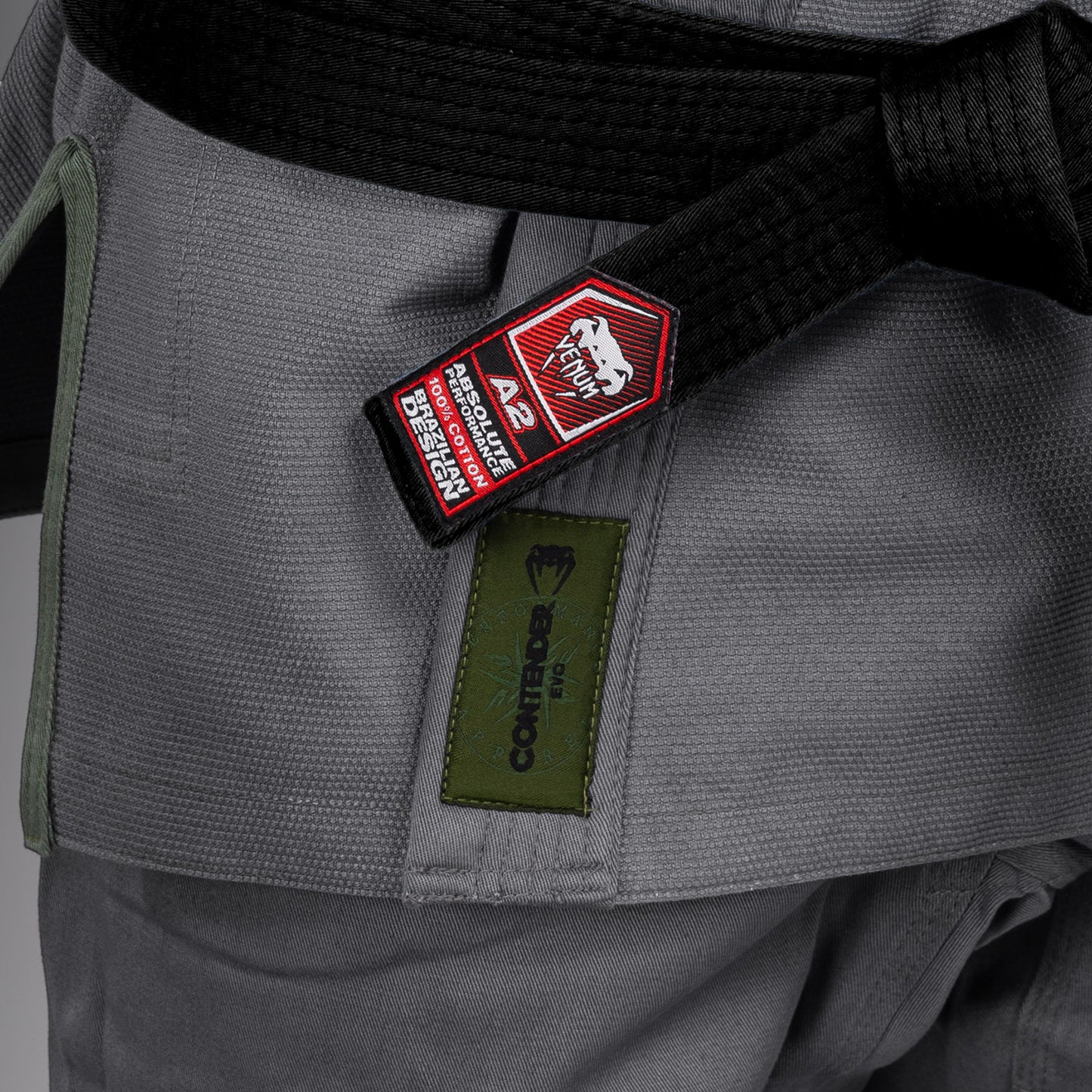 Venum Contender Evo 2.0 Gi Brazilian Jiu Jitsu 380g - Storm Grey