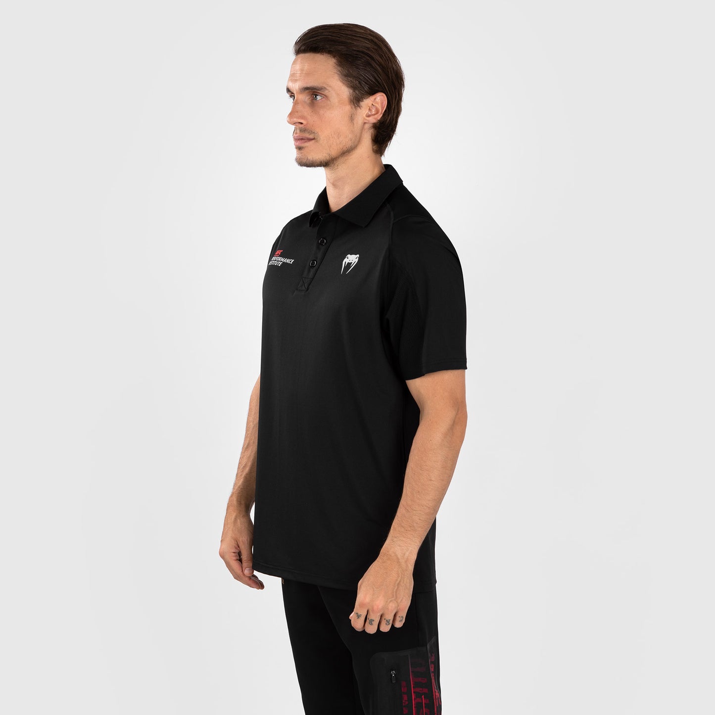 UFC Venum Performance Institute 2.0 Polo - Nero/Rosso
