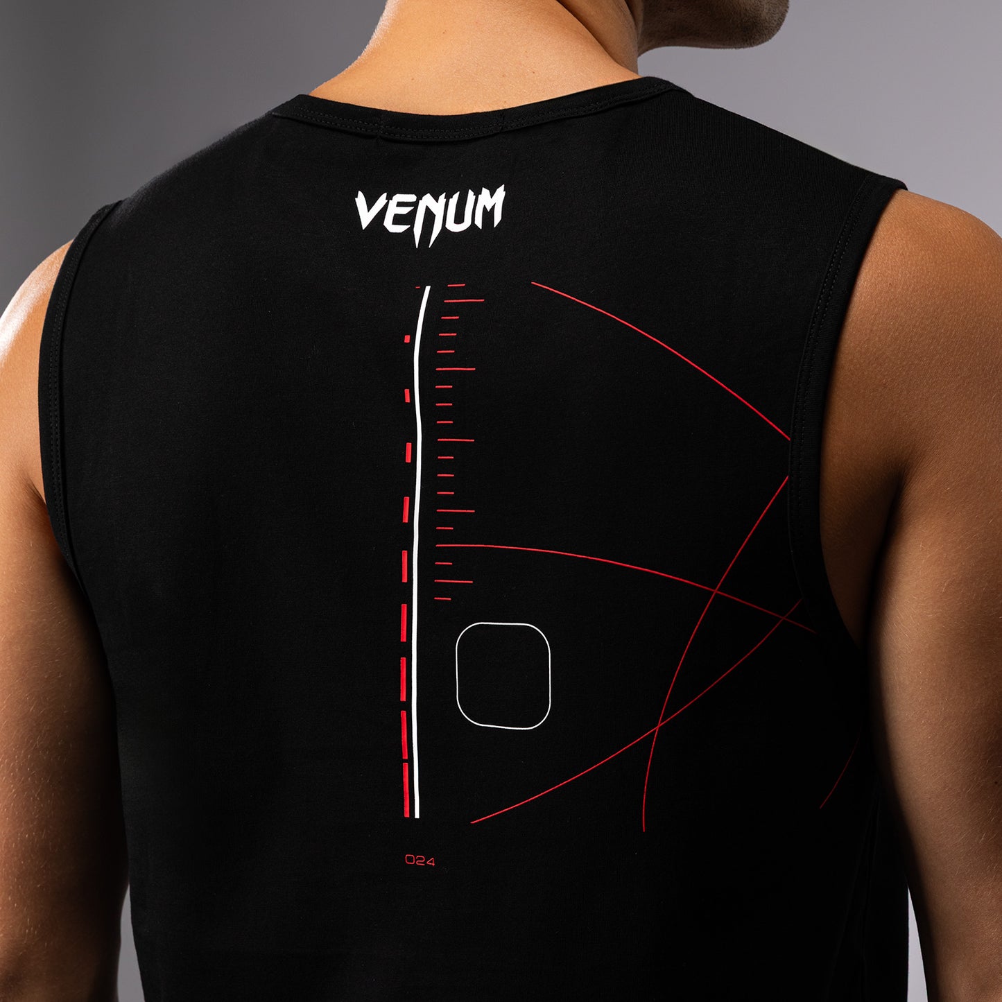 Venum Tactical XT Canotta - Nero/Rosso fuoco