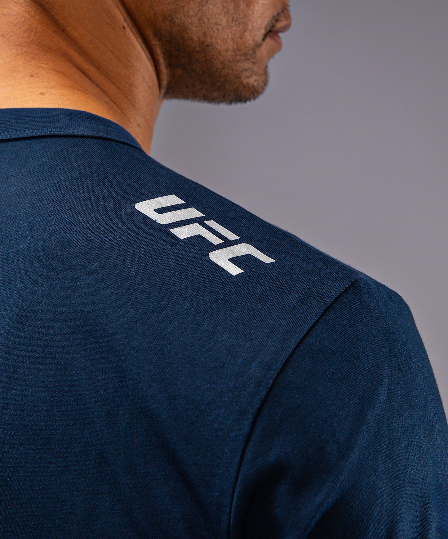UFC Fusion by Venum Fight Week Maglietta a Manica Corta per Uomo - Blu oceanico