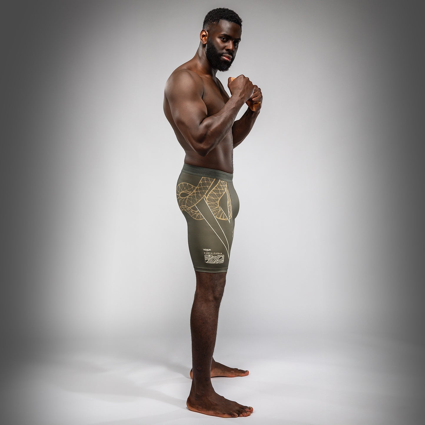 Venum Serpenti Pantaloncini Vale Tudo – Kaki/Bronzo/Avorio
