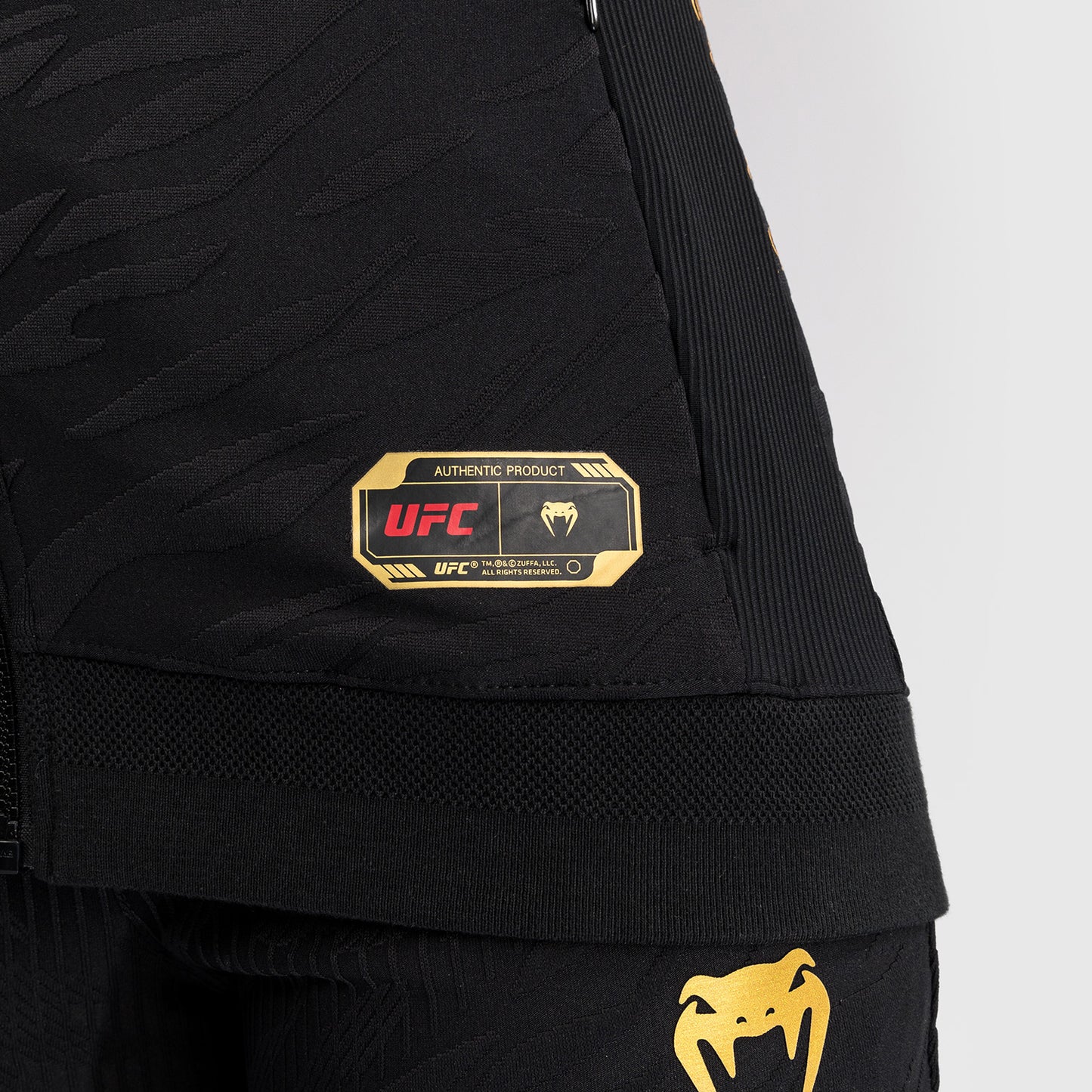 UFC Fusion by Venum Authentic Fight Night Felpa con Cappuccio per Donna - Champion