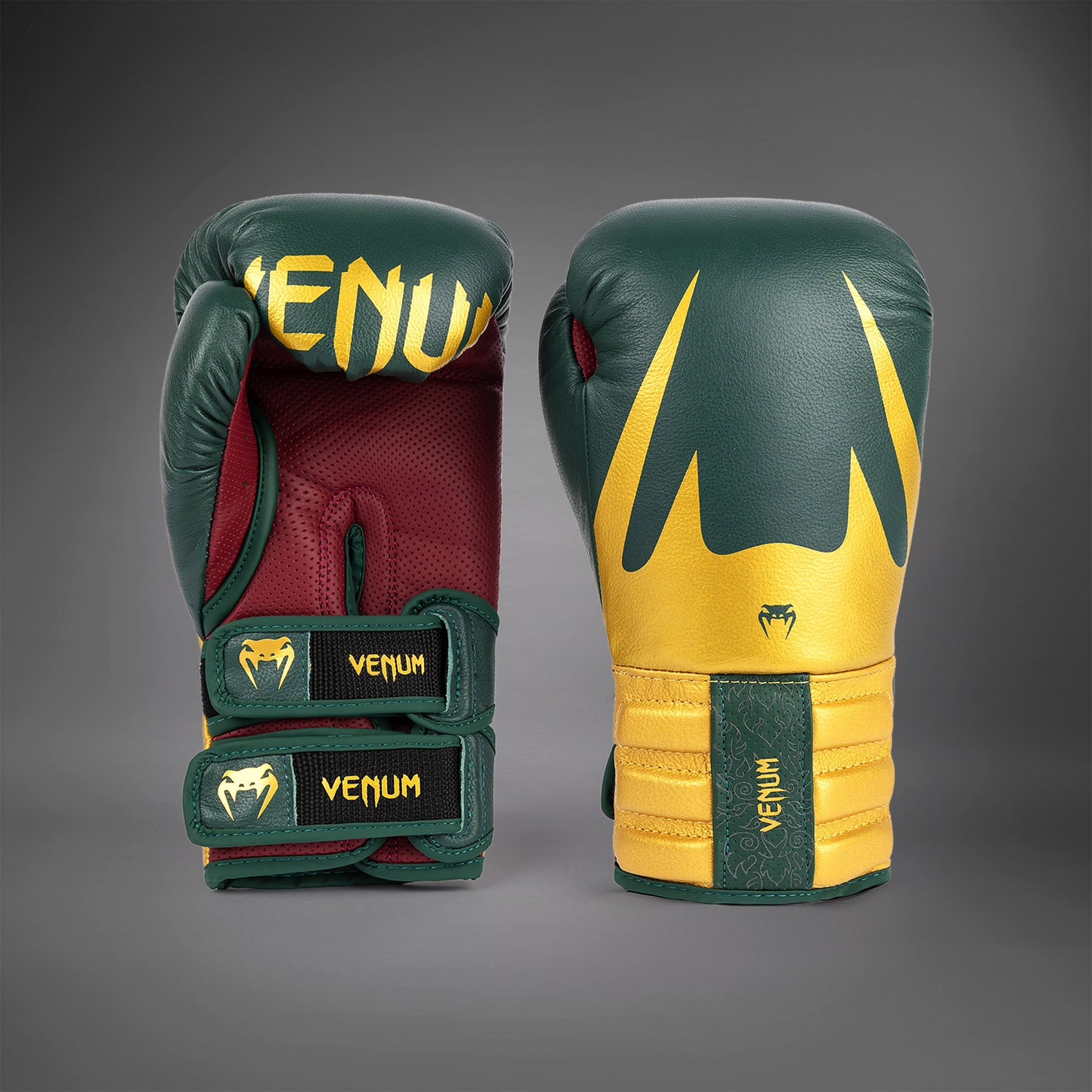 Venum Reverso Guanti da Boxe - Verde Smeraldo/Oro