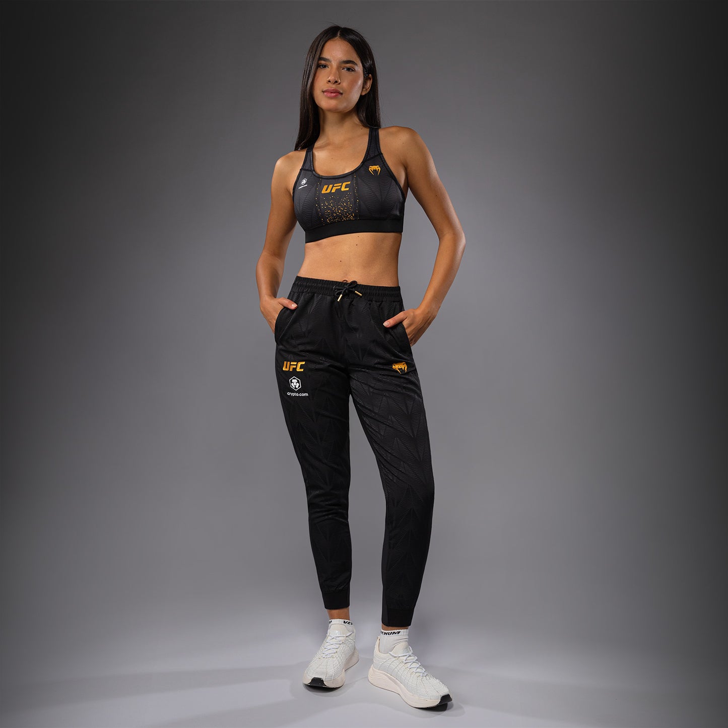 UFC Zenith by Venum Authentic Fight Night Pantaloni Walkout Donna - Champion