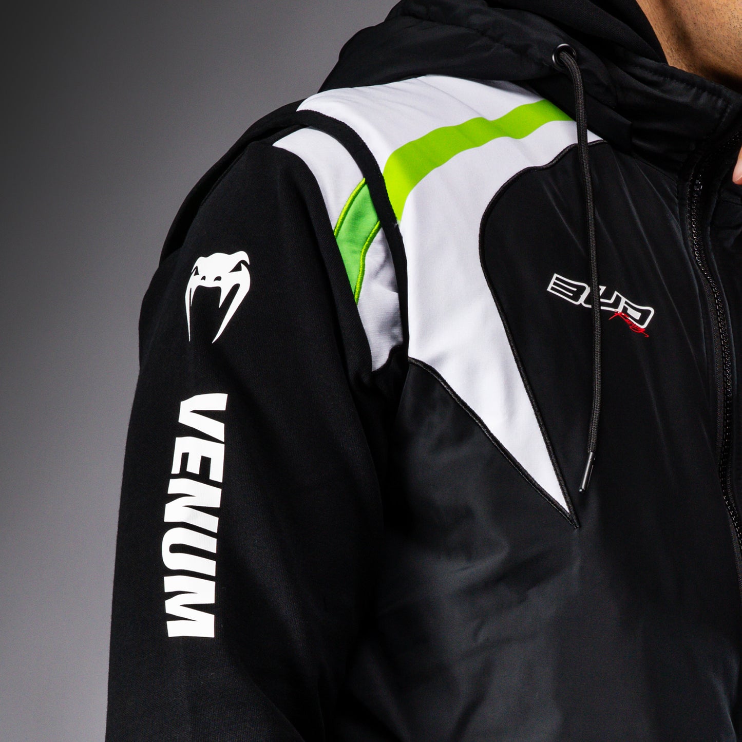 Venum x Bud Racing Giacca senza maniche Uomo - Nero/Bianco/Verde lime