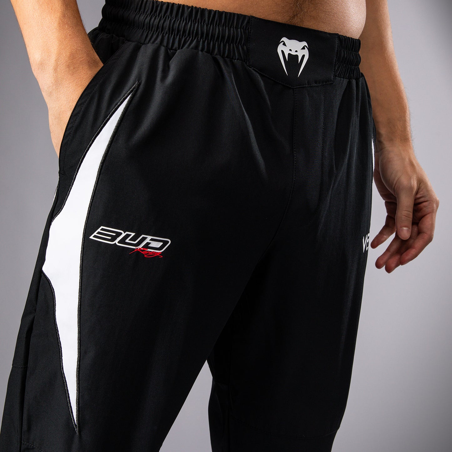 Venum x Bud Racing Joggers Uomo - Nero/Bianco/Verde lime