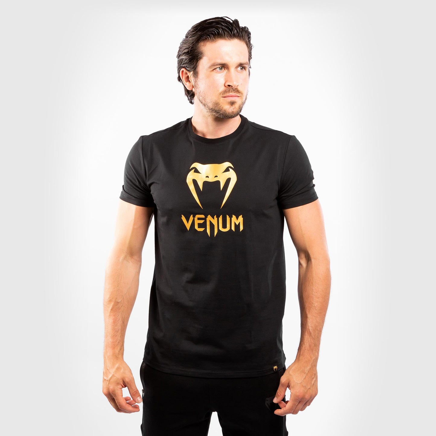 T-shirt Venum Classic - Nero/Oro