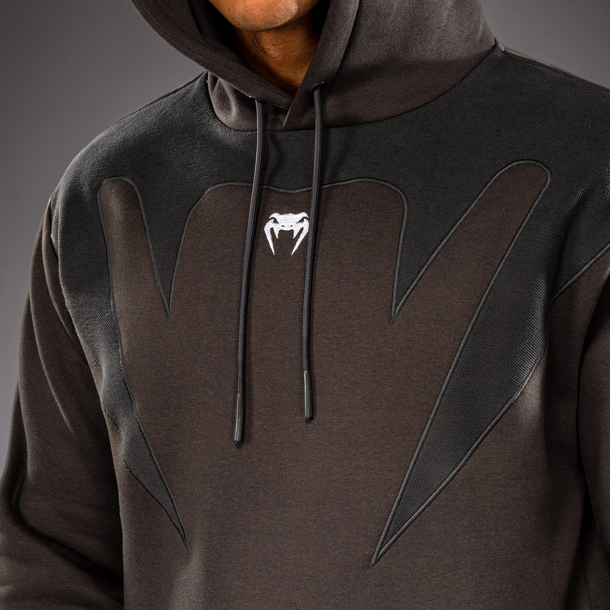 Venum Attack Fleece & Weave Felpa con cappuccio - Grigio