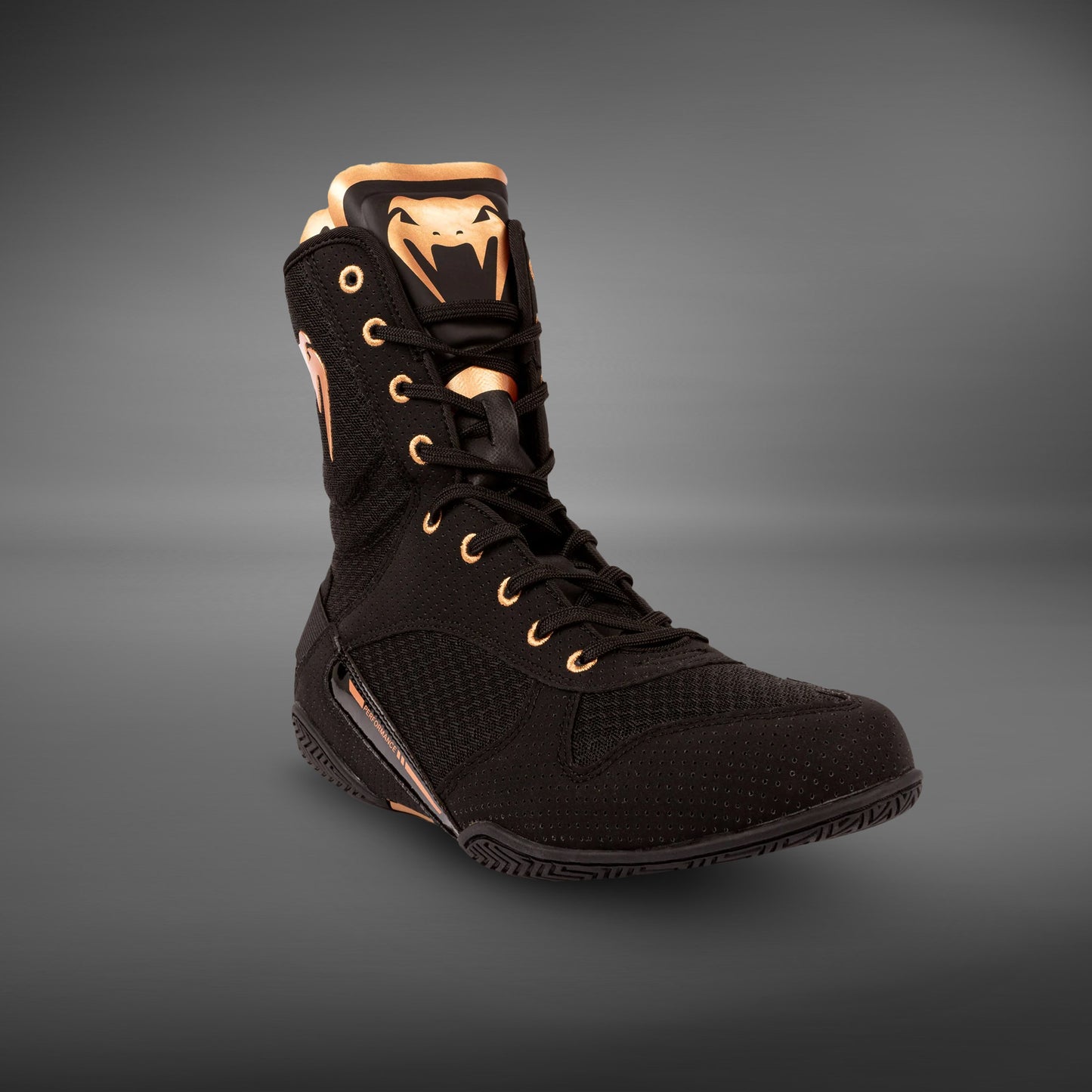 Venum Elite Scarpe da boxe - Nero/Bronzo