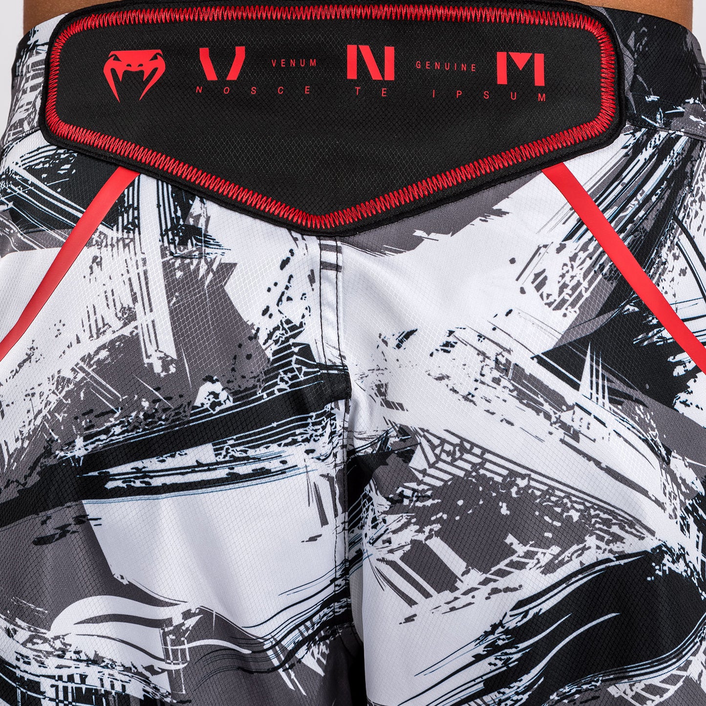 Venum Electron 3.0 Pantaloncini da combattimento - Grigio/Rosso