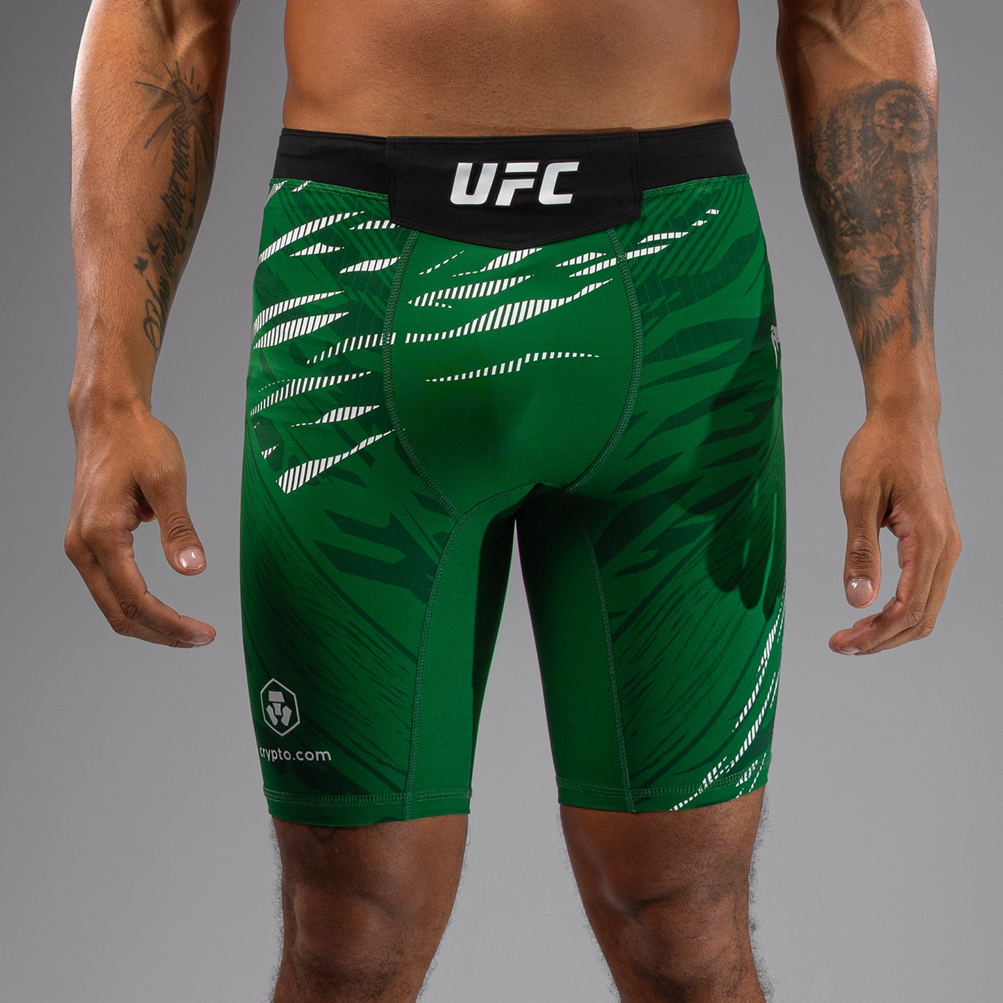 UFC Fusion by Venum Personalizzati Authentic Fight Night Vale Tudo Shorts per Uomo - Verde