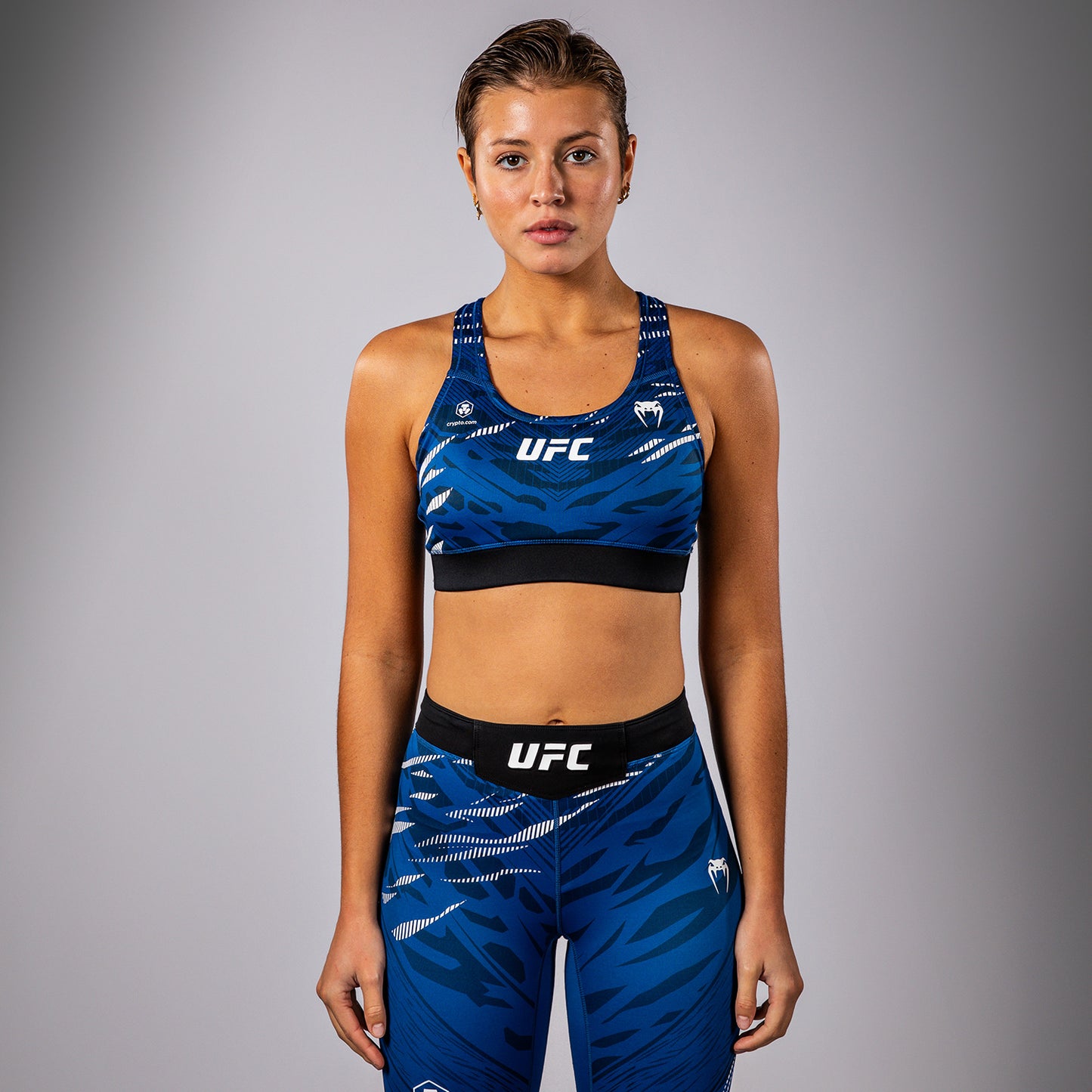 UFC Fusion by Venum Authentic Fight Night Reggiseno Sportivo per Donna - Blu