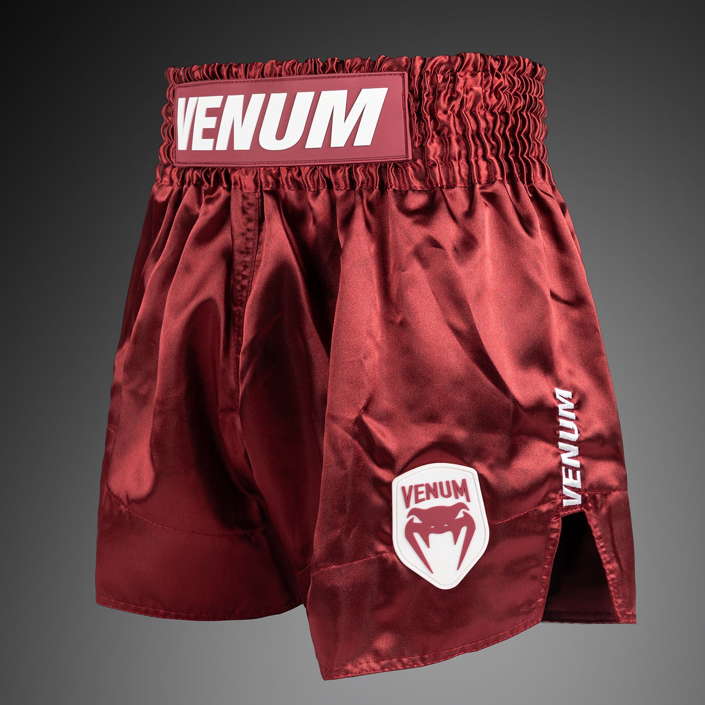 Venum Classic Evo Pantaloncini Muay Thai - Borgogna