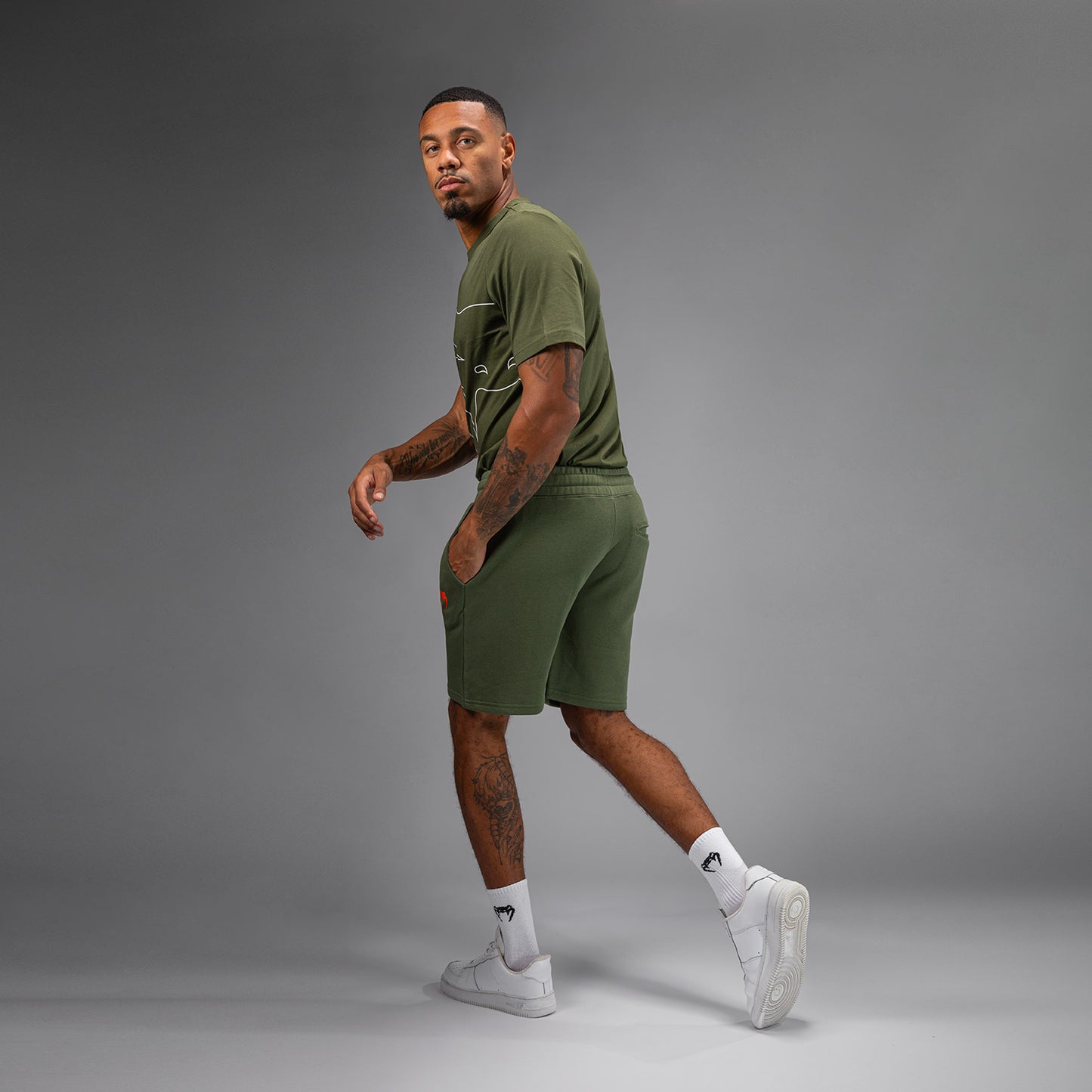 Venum Classic Pantaloncini da Uomo - Khaki