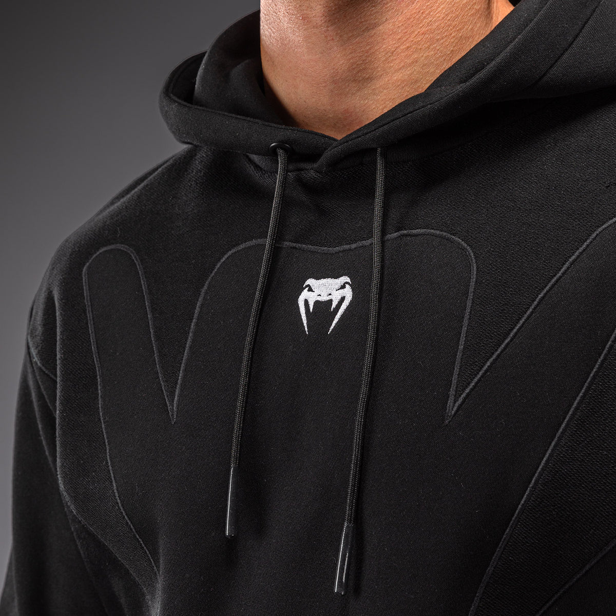 Venum Attack Fleece & Weave Felpa con cappuccio - Nero