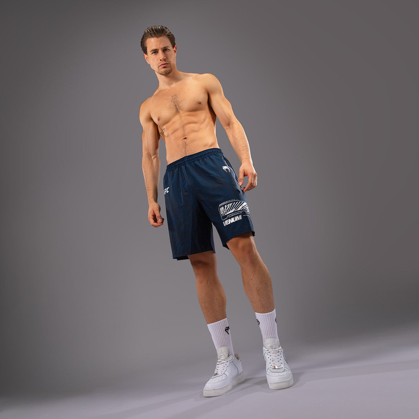 UFC Fusion by Venum Fight Week Shorts Performance per Uomo - Blu oceanico