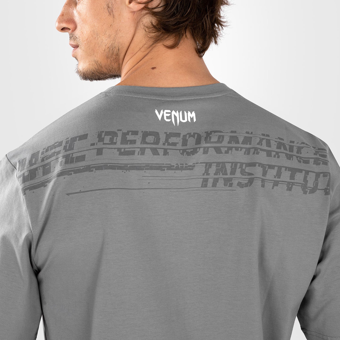 UFC Venum Performance Institute 2.0 Maglietta a maniche corte da Uomo - Grigio