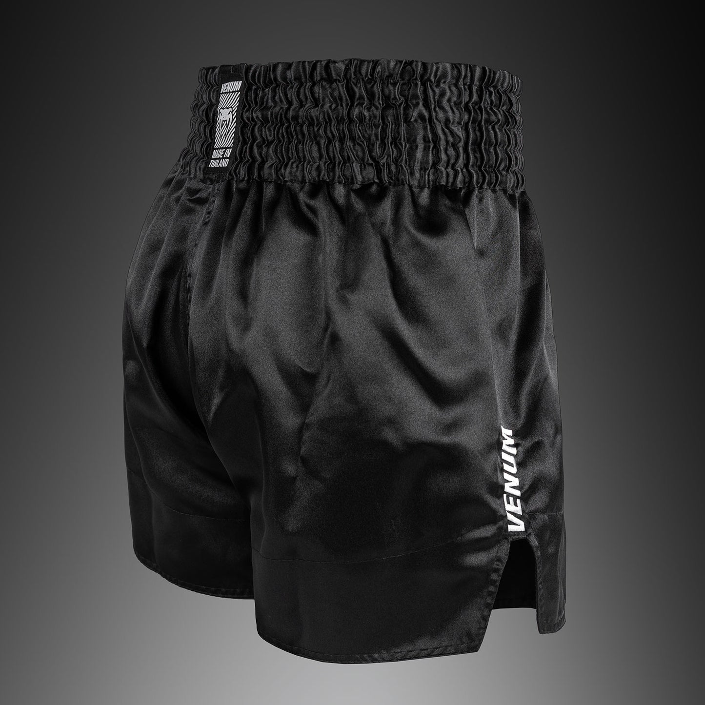 Venum Classic Evo Pantaloncini Muay Thai - Nero/Bianco