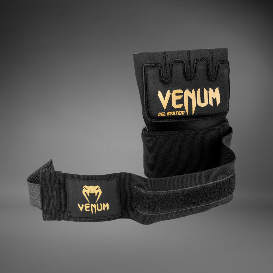 Venum Kontact Impacchi di Guanto Gel - Nero/Oro