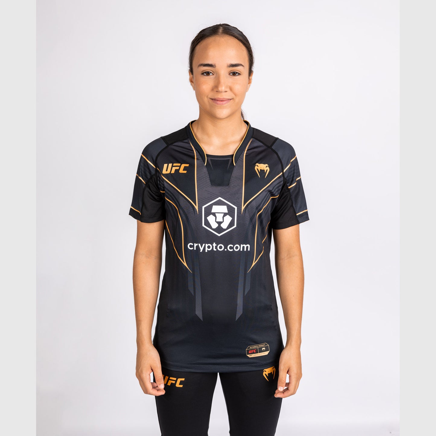 Maglia UFC Venum personalizzata Authentic Fight Night 2.0 Walkout Donna - Campione