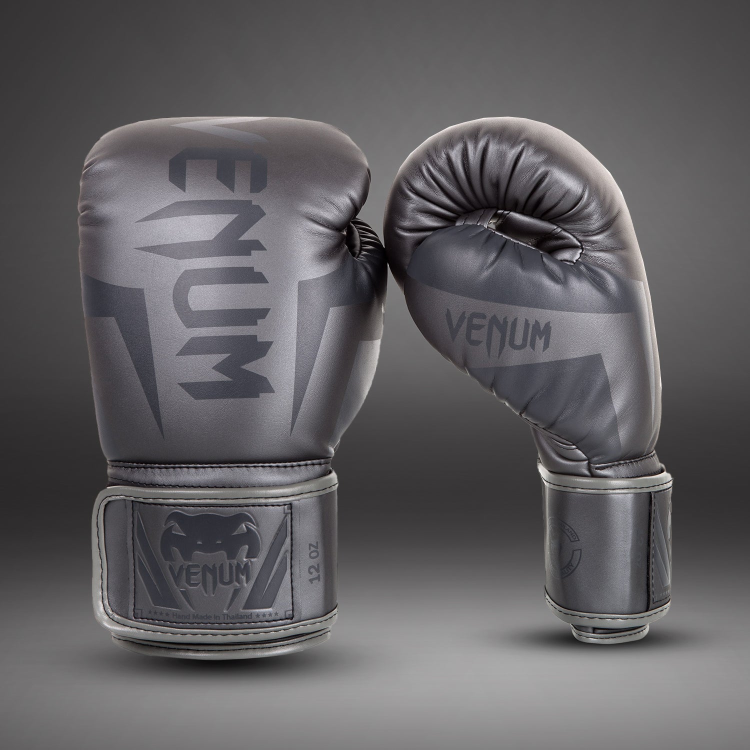 Guantoni da boxe Venum Elite Grigio/Grigio - Main Image