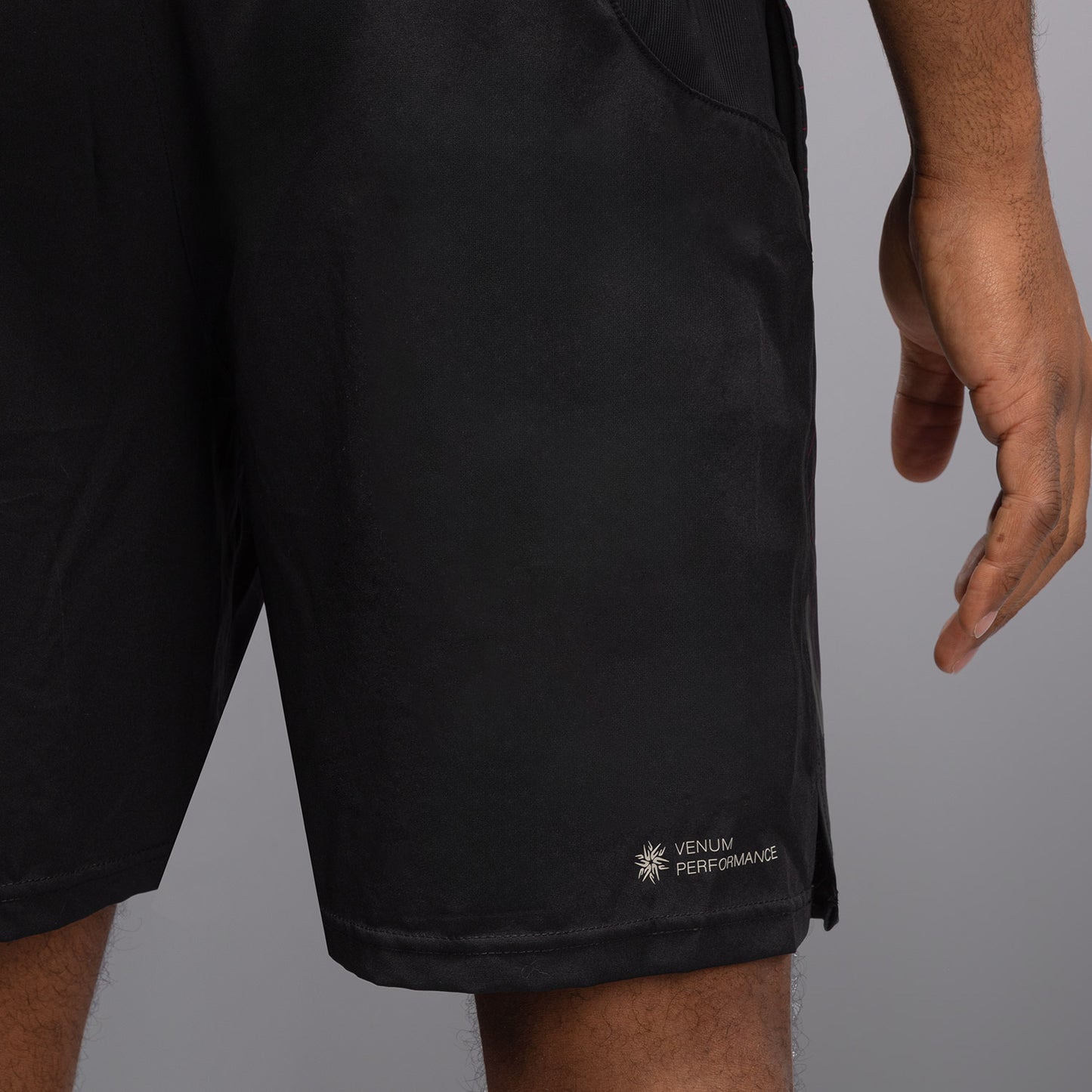 Venum G-Fit Air Pantaloni da Allenamento Uomo - Nero Profondo/Rosso Fuoco