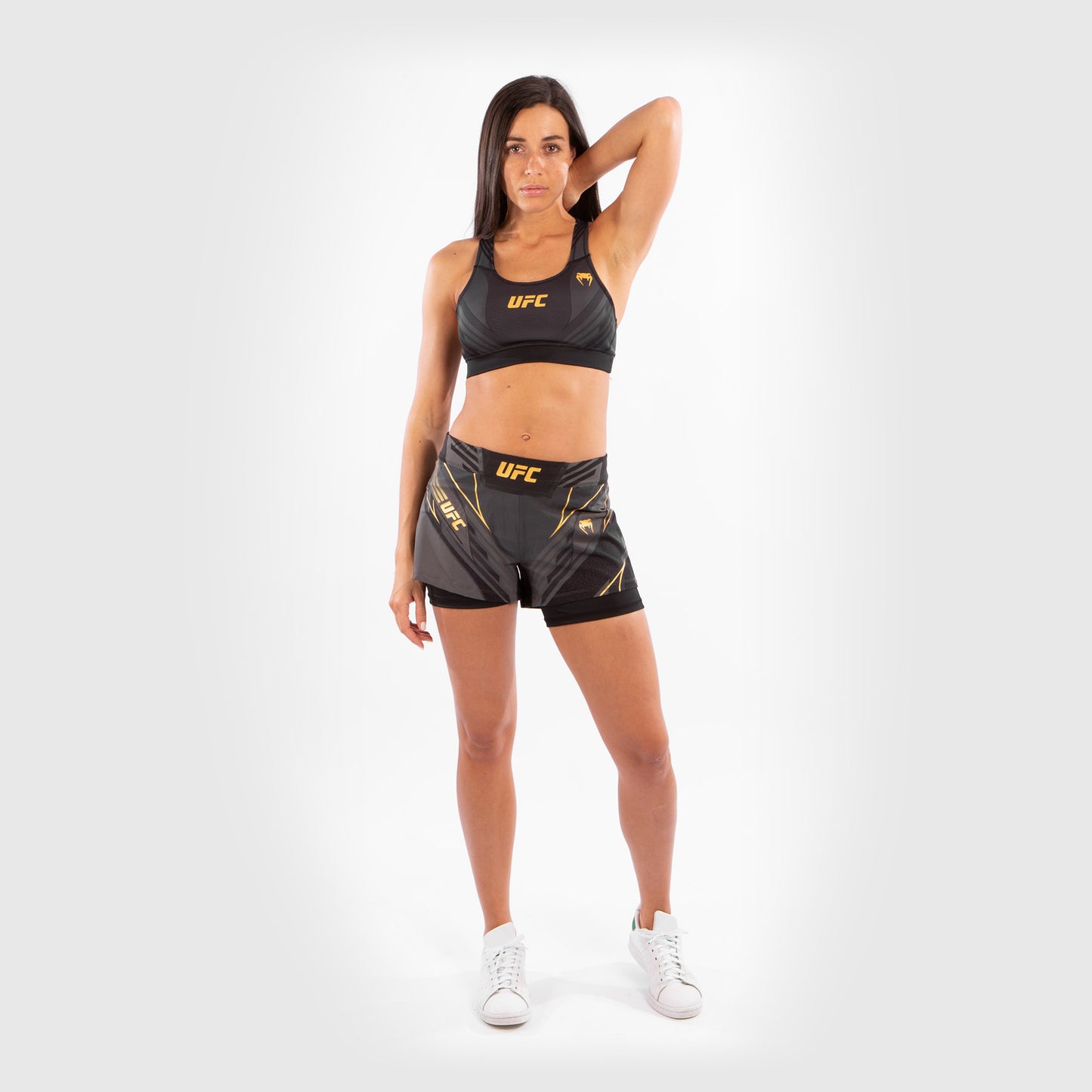 Fightshorts Donna UFC Venum Authentic Fight Night - Vestibilità Corta - Campione