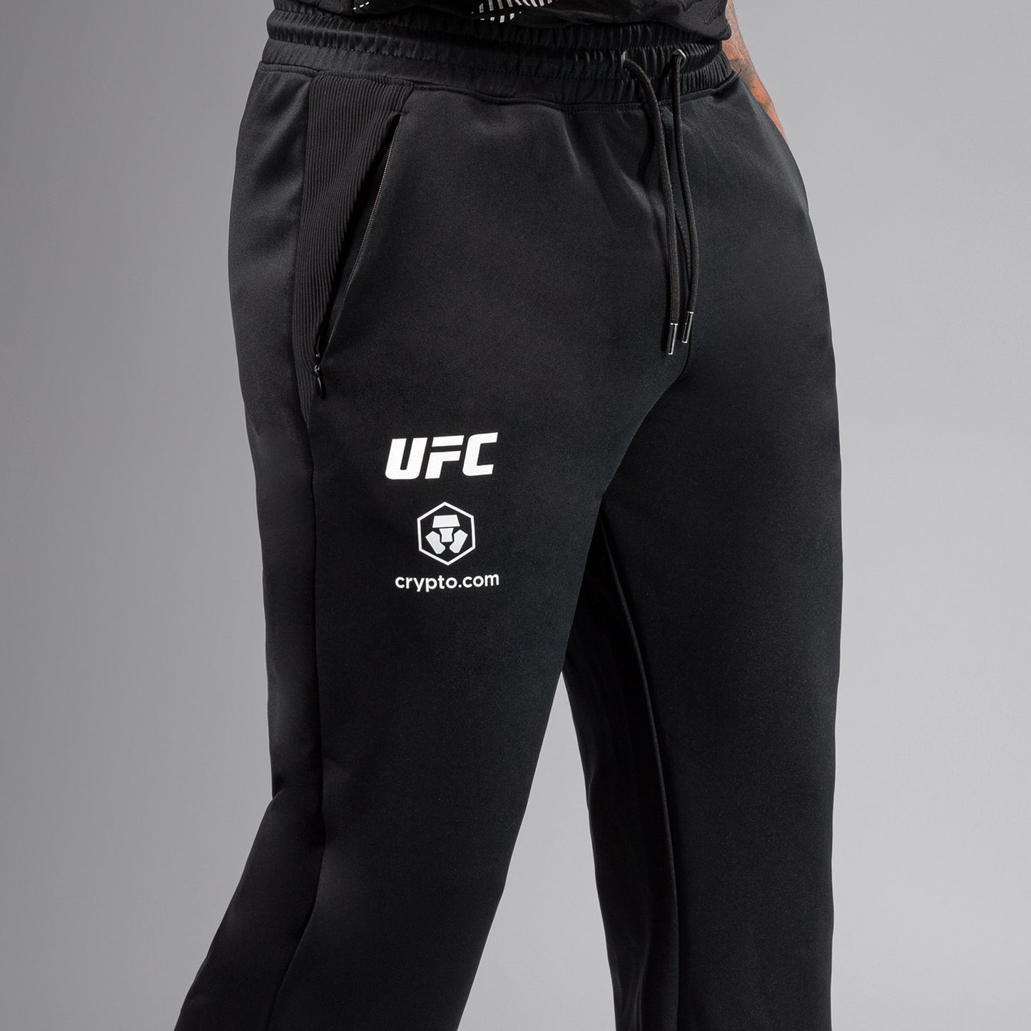 UFC Fusion by Venum Authentic Fight Night Pantaloni a Gamba Dritta per Uomo - Nero
