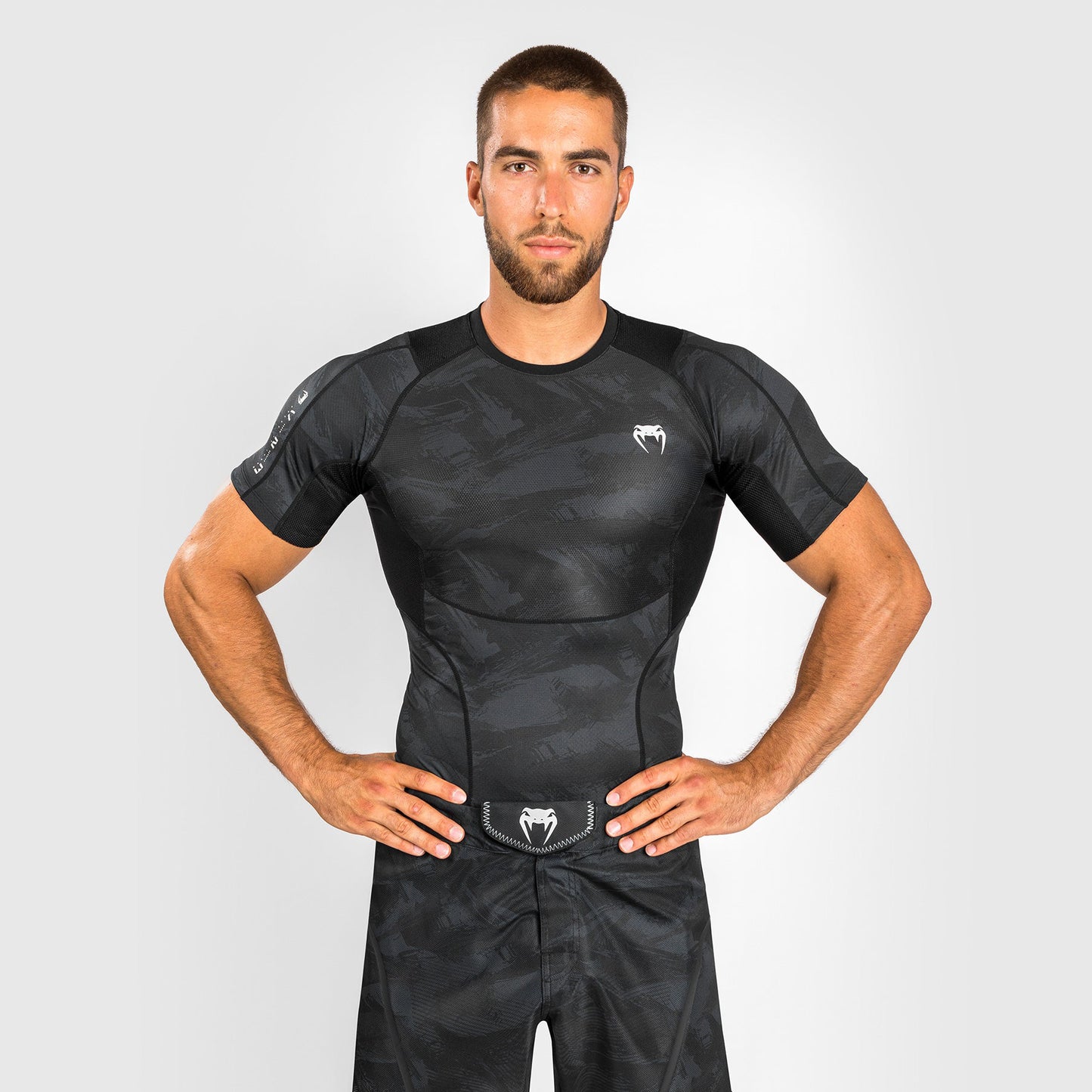 Rashguard Venum Electron 3.0 - Maniche corte - Nero