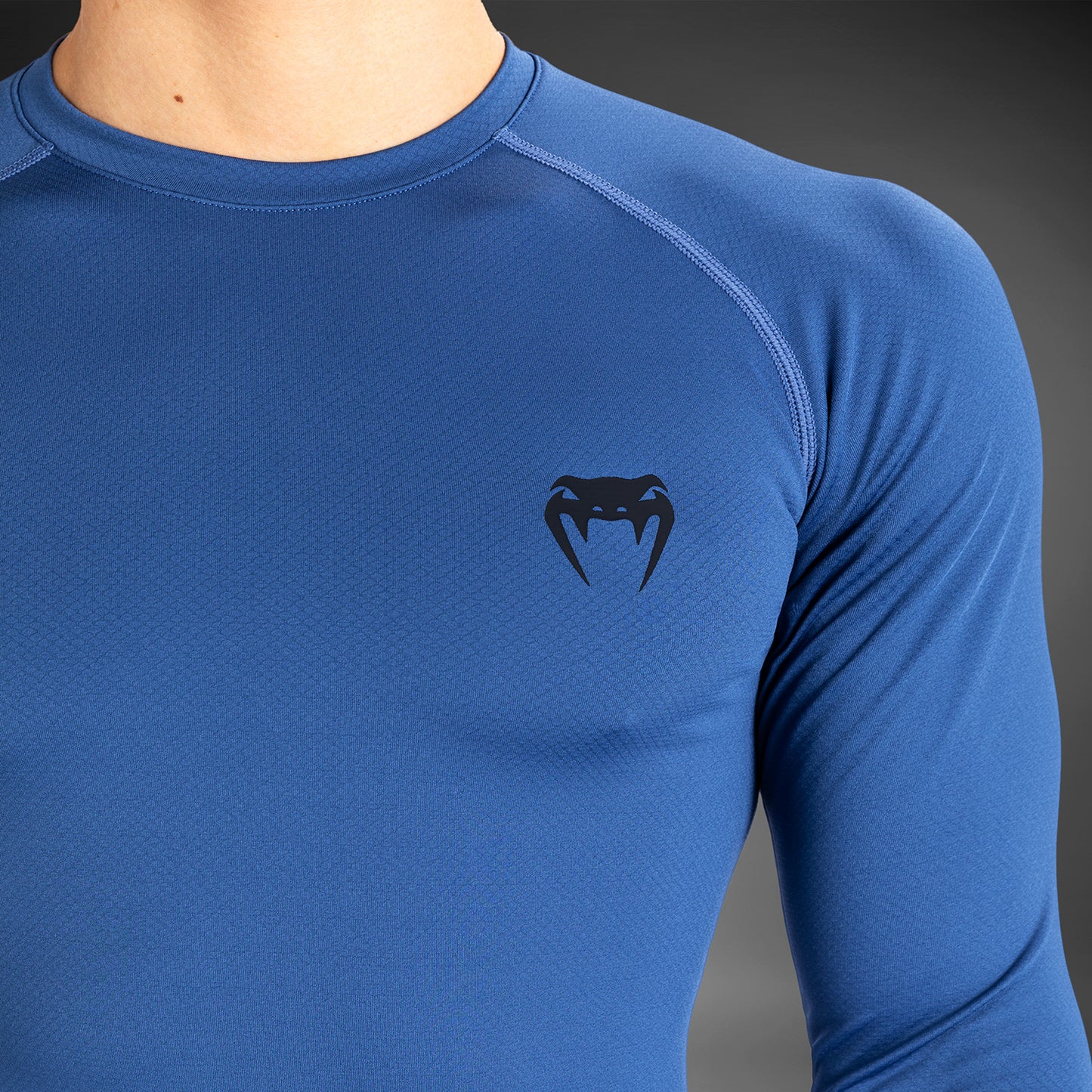 Venum Contender Rashguard a maniche lunghe - Blu