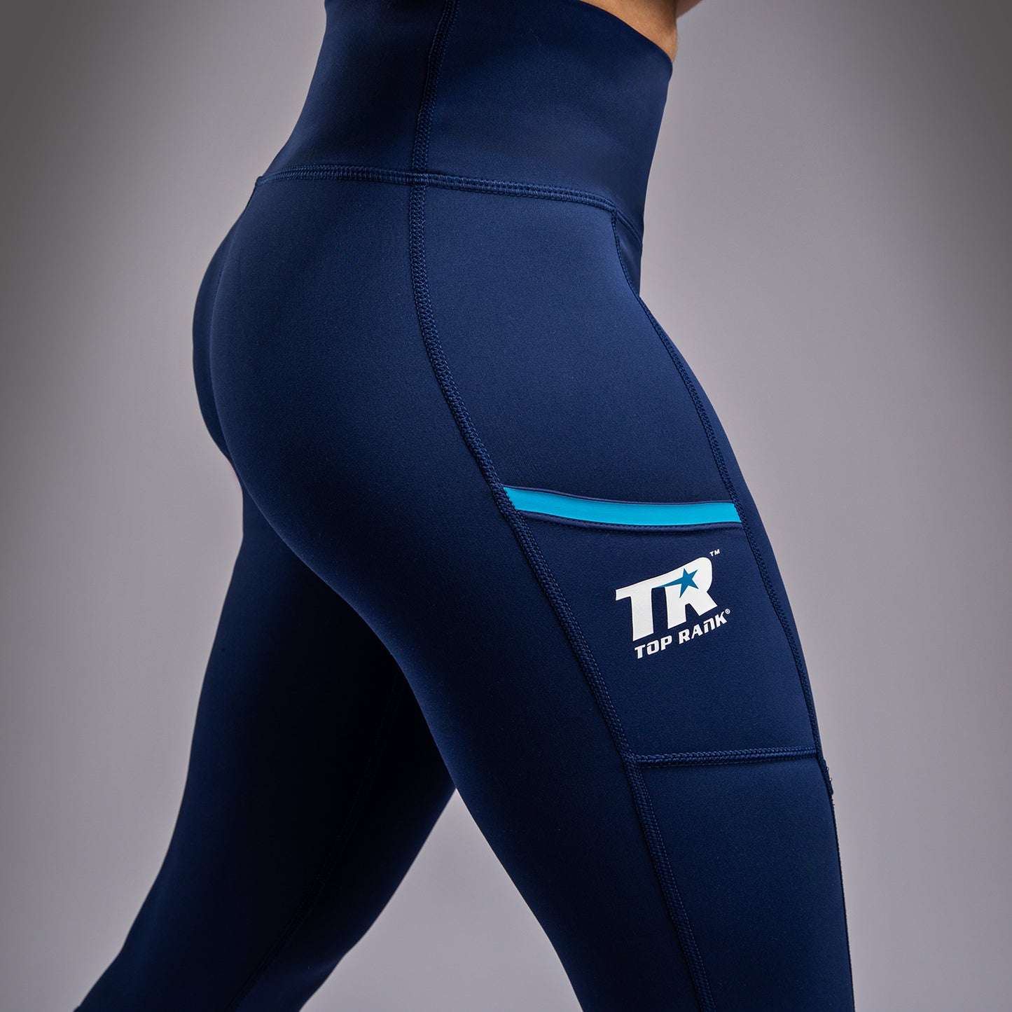 Venum x Top Rank Original Leggings Lunghi da Donna - Blu Navy