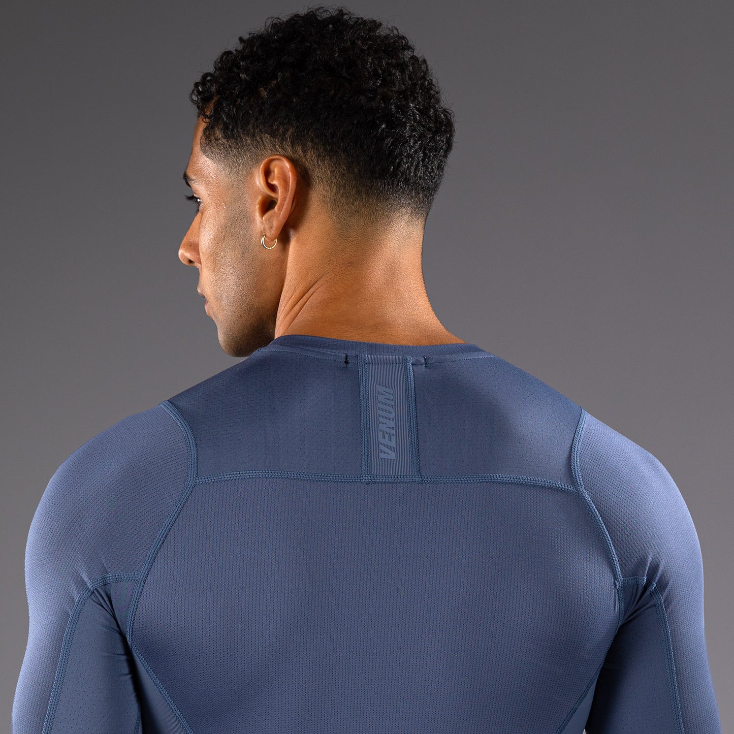 Venum G-Fit Air Rashguard Maniche Lunghe - Blu Nebbioso