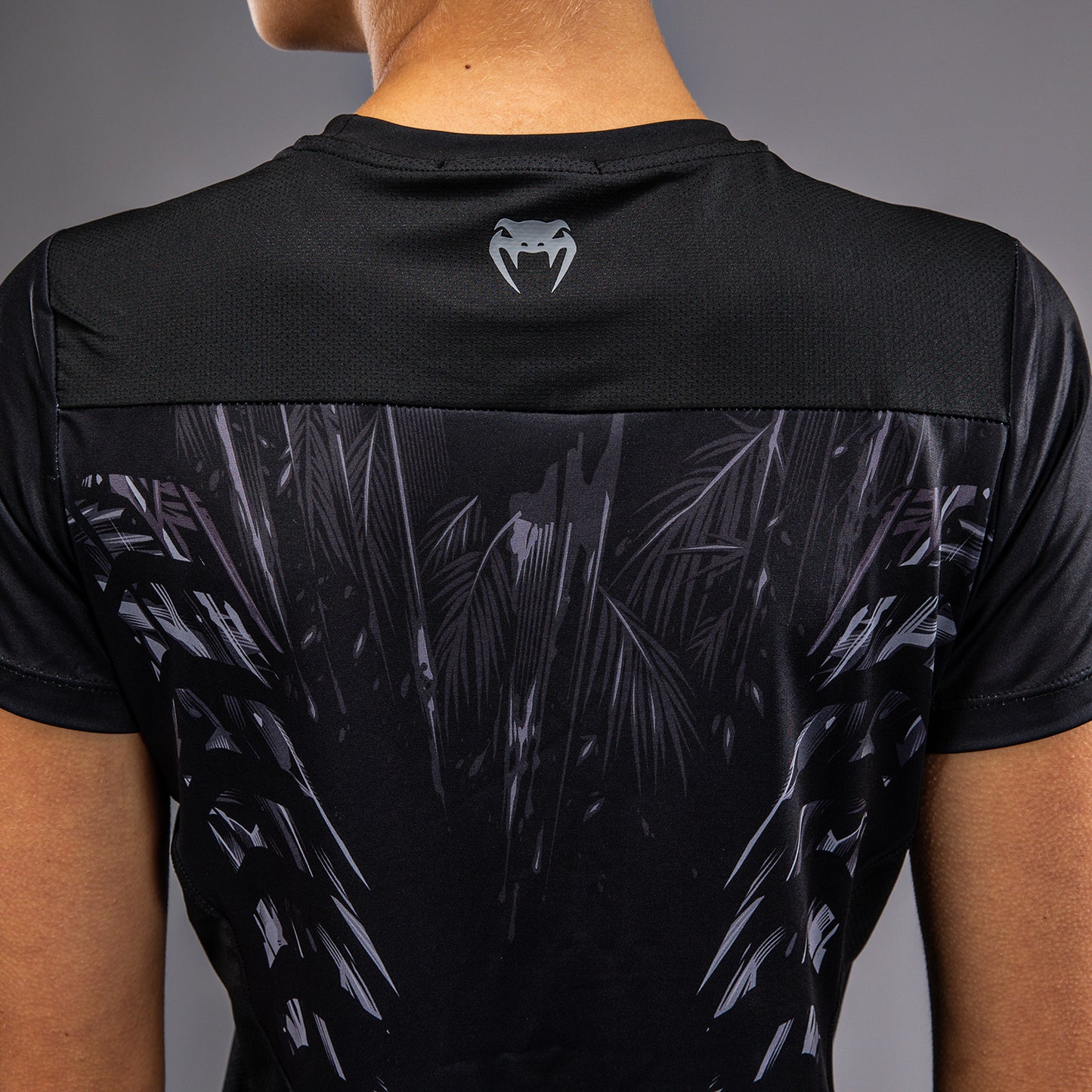 Venum Tiger Maglietta Dry-Tech Donna - Nero/Argento