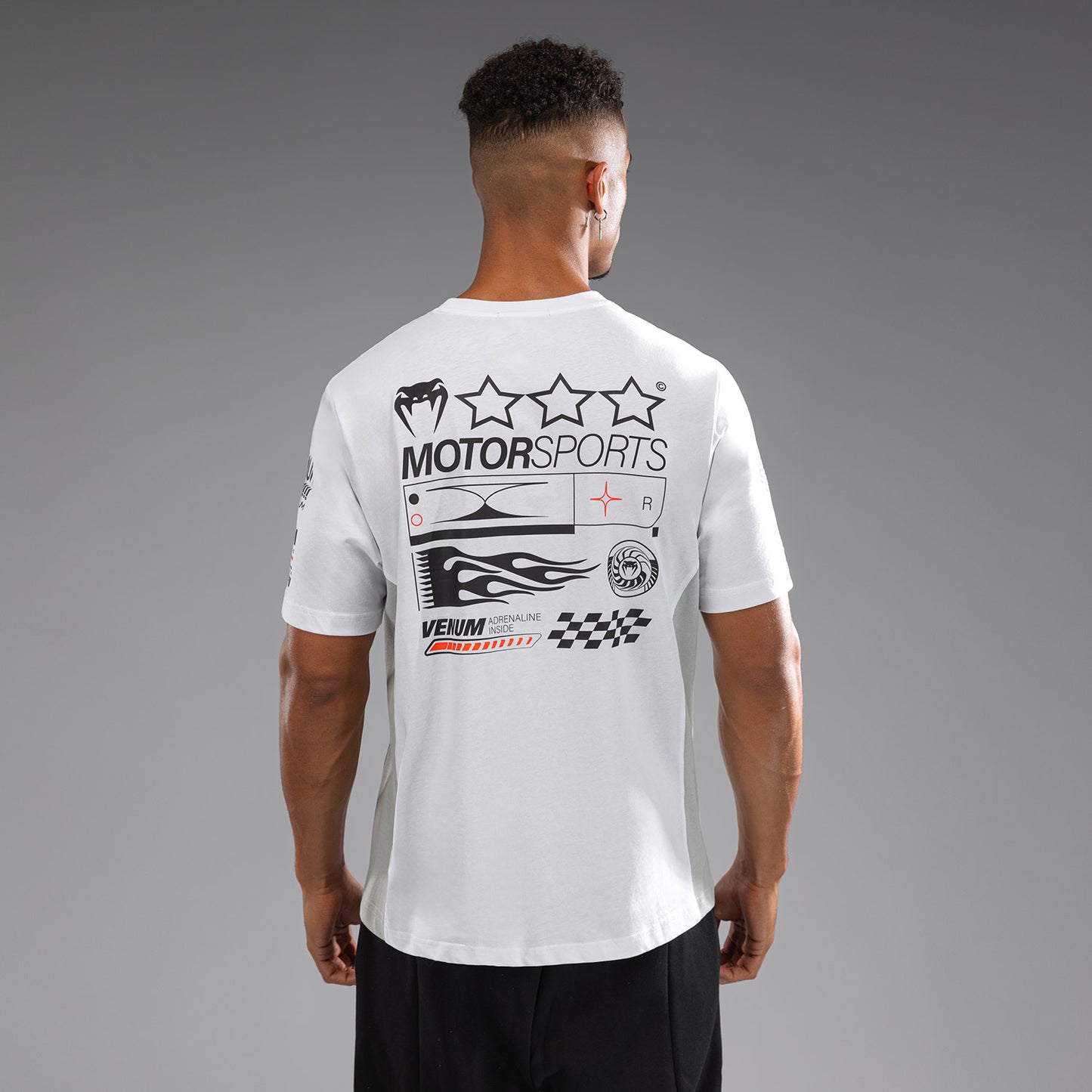Venum Motorsport Maglietta - Bianco Neve