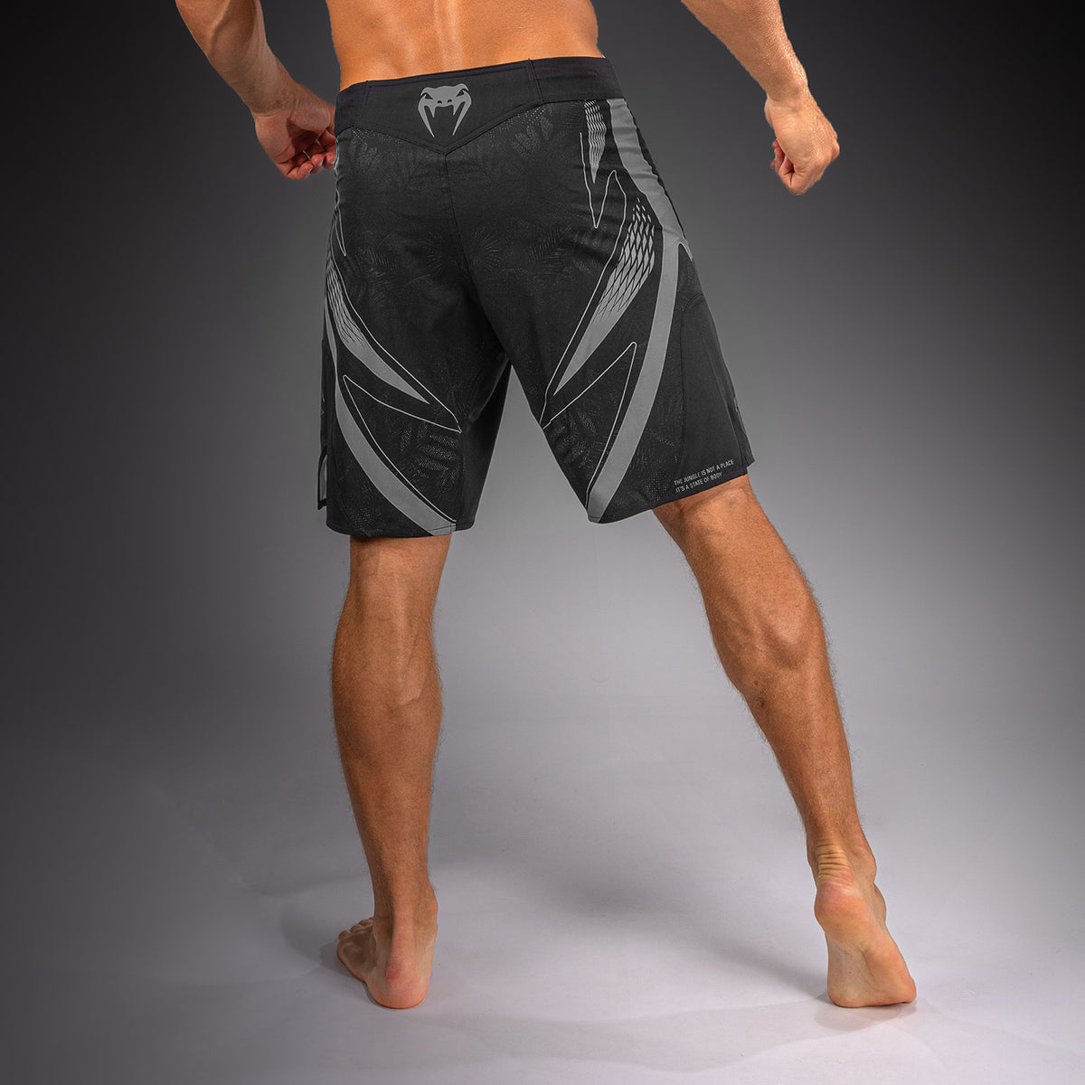 Venum Amazonia Reborn Pantaloncini da MMA - Nero/Grigio
