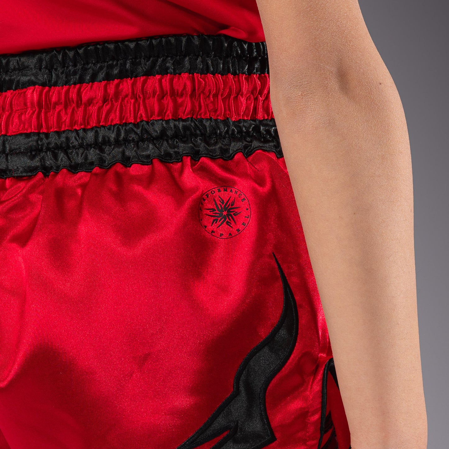 Venum Inferno Pantaloni Thai per Bambini - Rosso Ciliegia