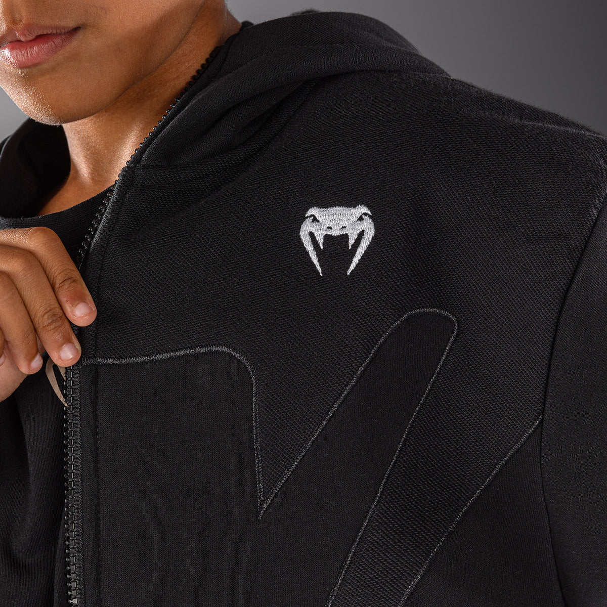Venum Attack Fleece & Weave Giacca sportiva per bambini - Nero