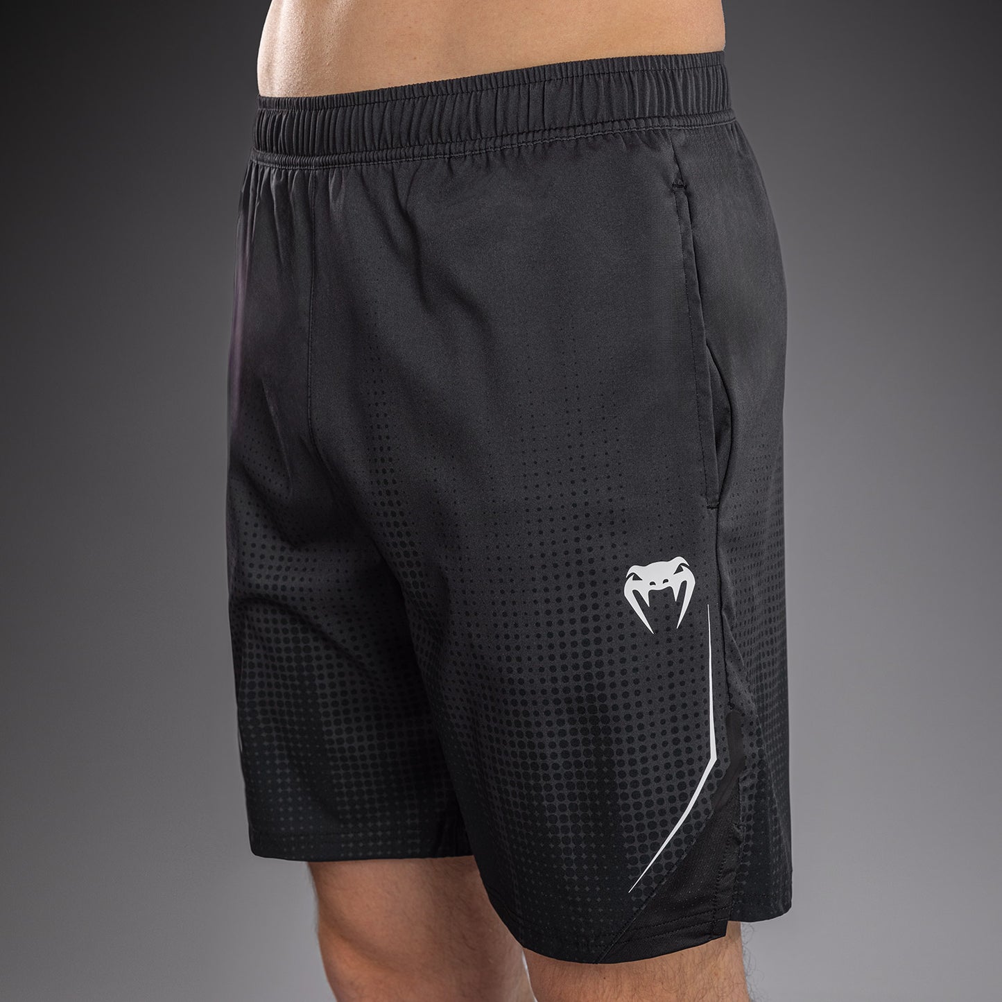 Venum Stealth Pantaloncini da Allenamento – Nero/Bianco