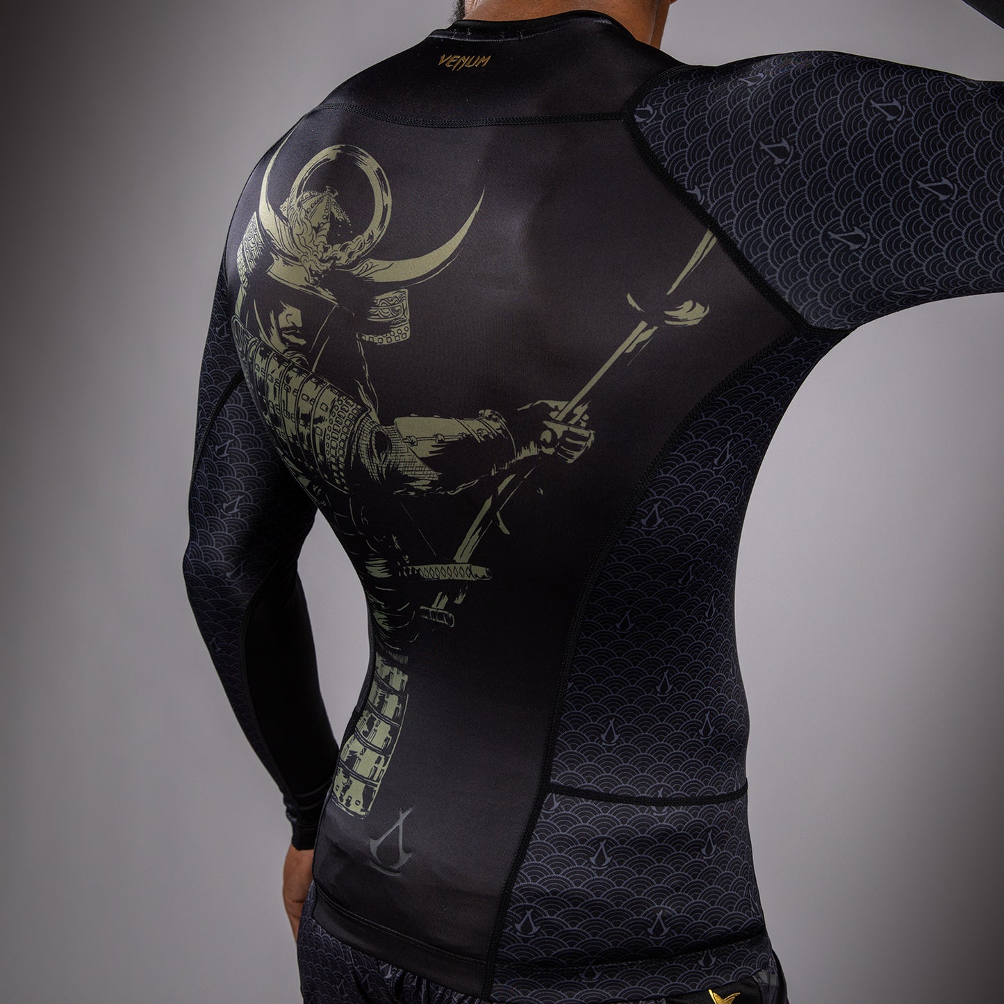Venum x Assassin’s Creed Shadows Rashguard a maniche lunghe - Nero
