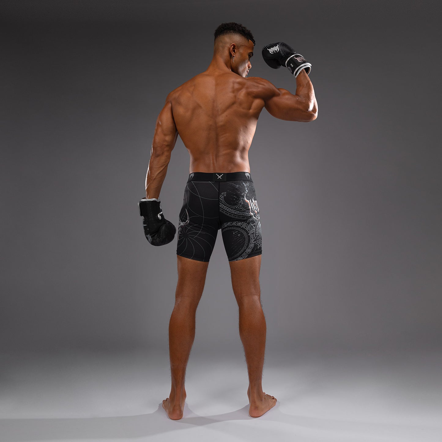 Venum Gladiator 5.0 Pantaloni Vale Tudo Da Uomo - Nero/Argento