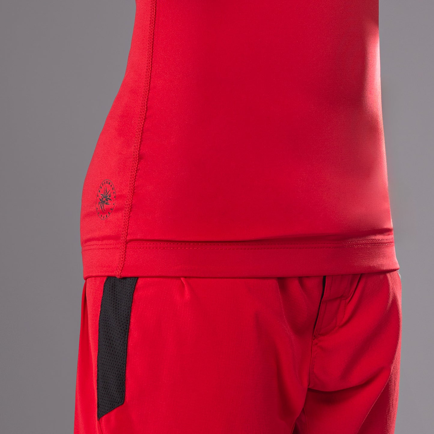 Venum Contender Rashguards per Bambini Maniche Lungh - Rosso Ciliegia