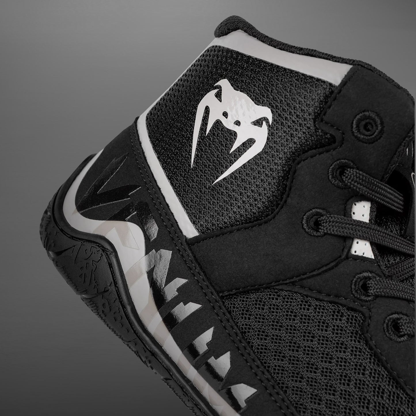 Venum Elite Scarpe da wrestling - Nero/Sabbia