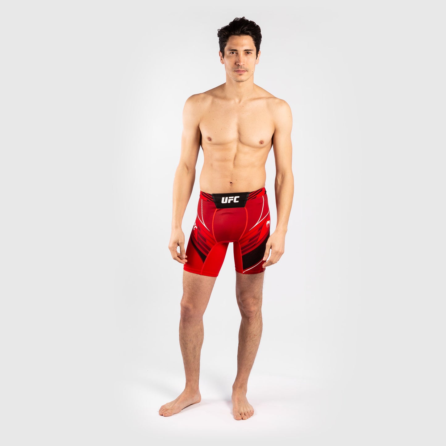 Pantaloncini da Vale Tudo Uomo UFC Venum Authentic Fight Night - Vestibilità Corta - Rosso