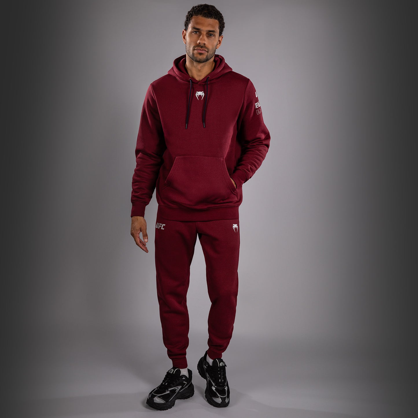 UFC Zenith by Venum Authentic Fight Week Felpa Uomo - Bordeaux